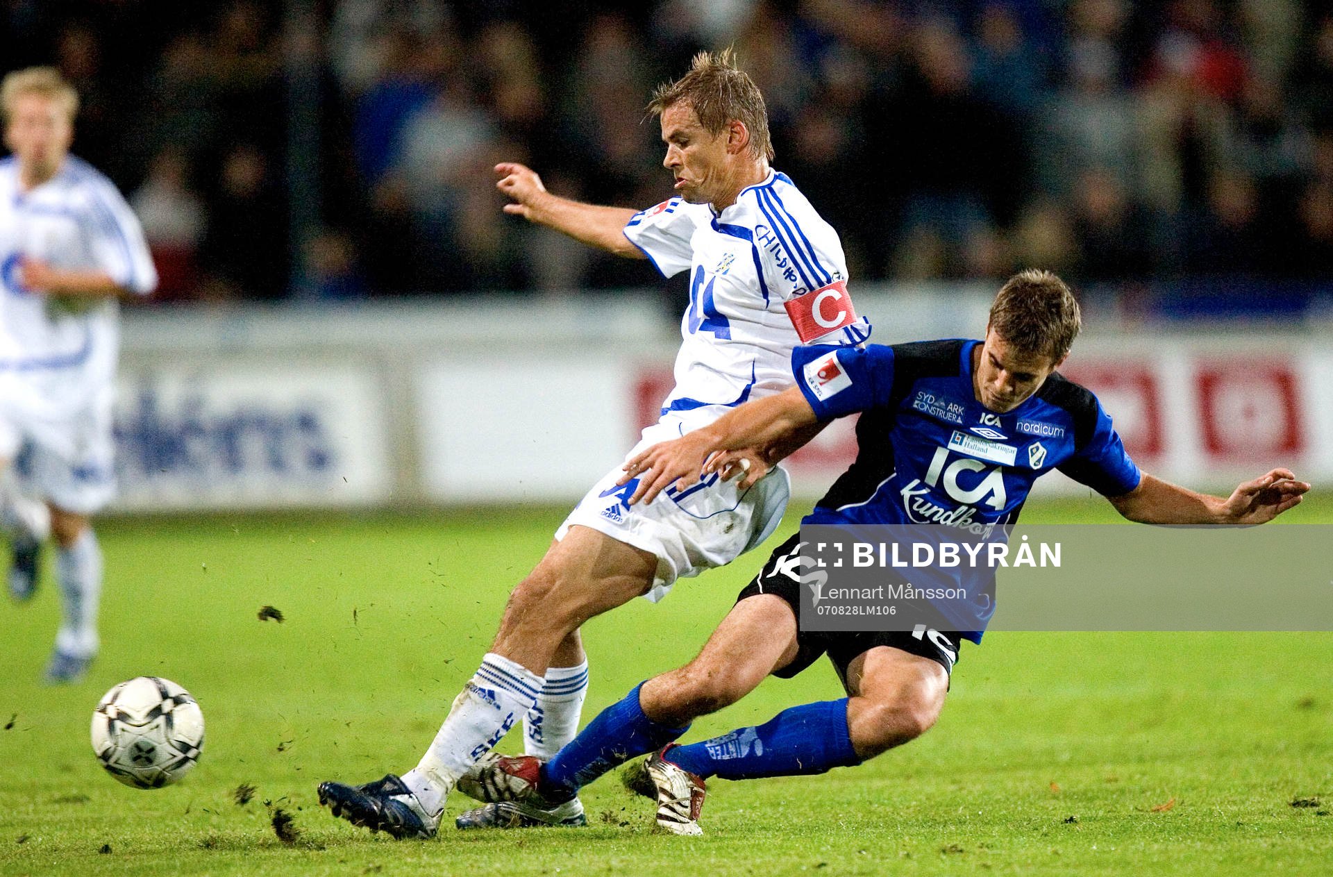 0-3, upprinnelsen när Martin Fribrock trycker till Niklas