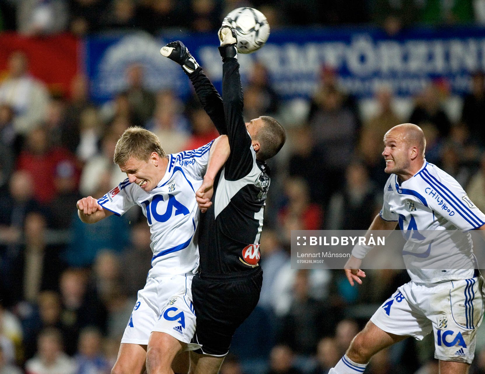 0-3, Pontus Wernbloom trycker till Conny Johansson och