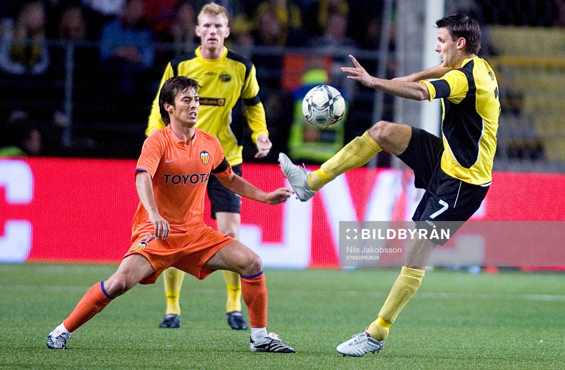 Jamie Gavlán, Valencia,  Jari Ilola, Elfsborg