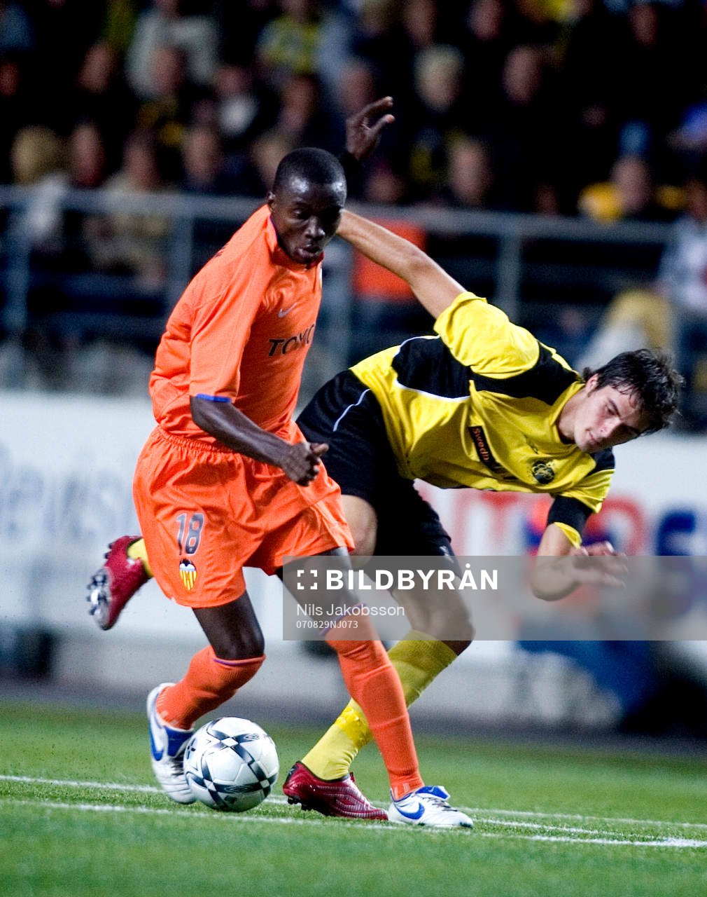 Sunday Stephen Obayan, Valencia, Denni Avdic, Elfsborg