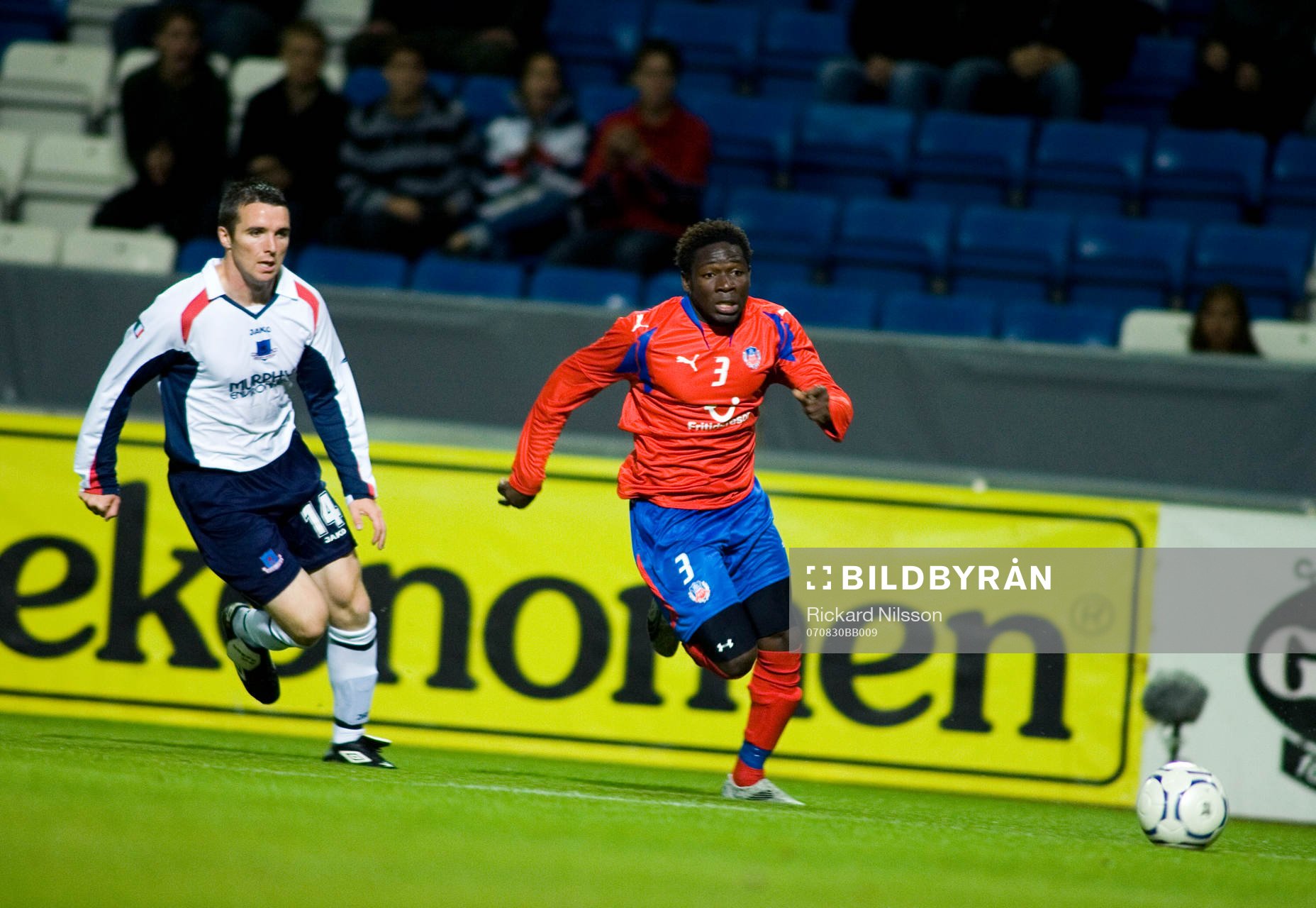 Brian Shelley och Adama Tamboura