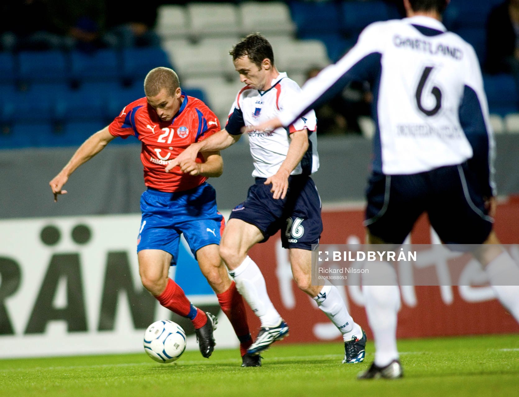 Christoffer Andersson och Ollie Cahill