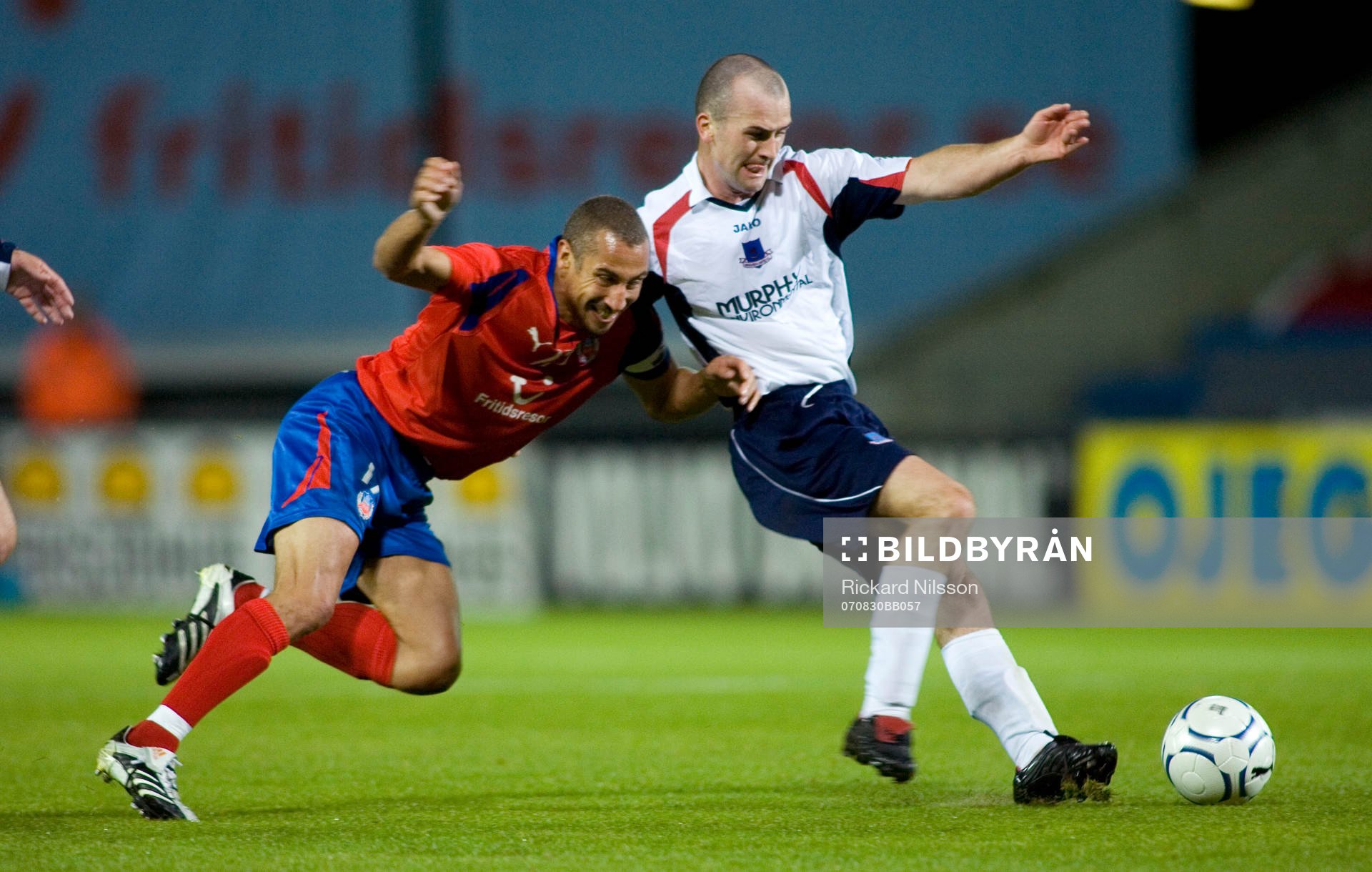Henrik Larsson och Paul Keegan