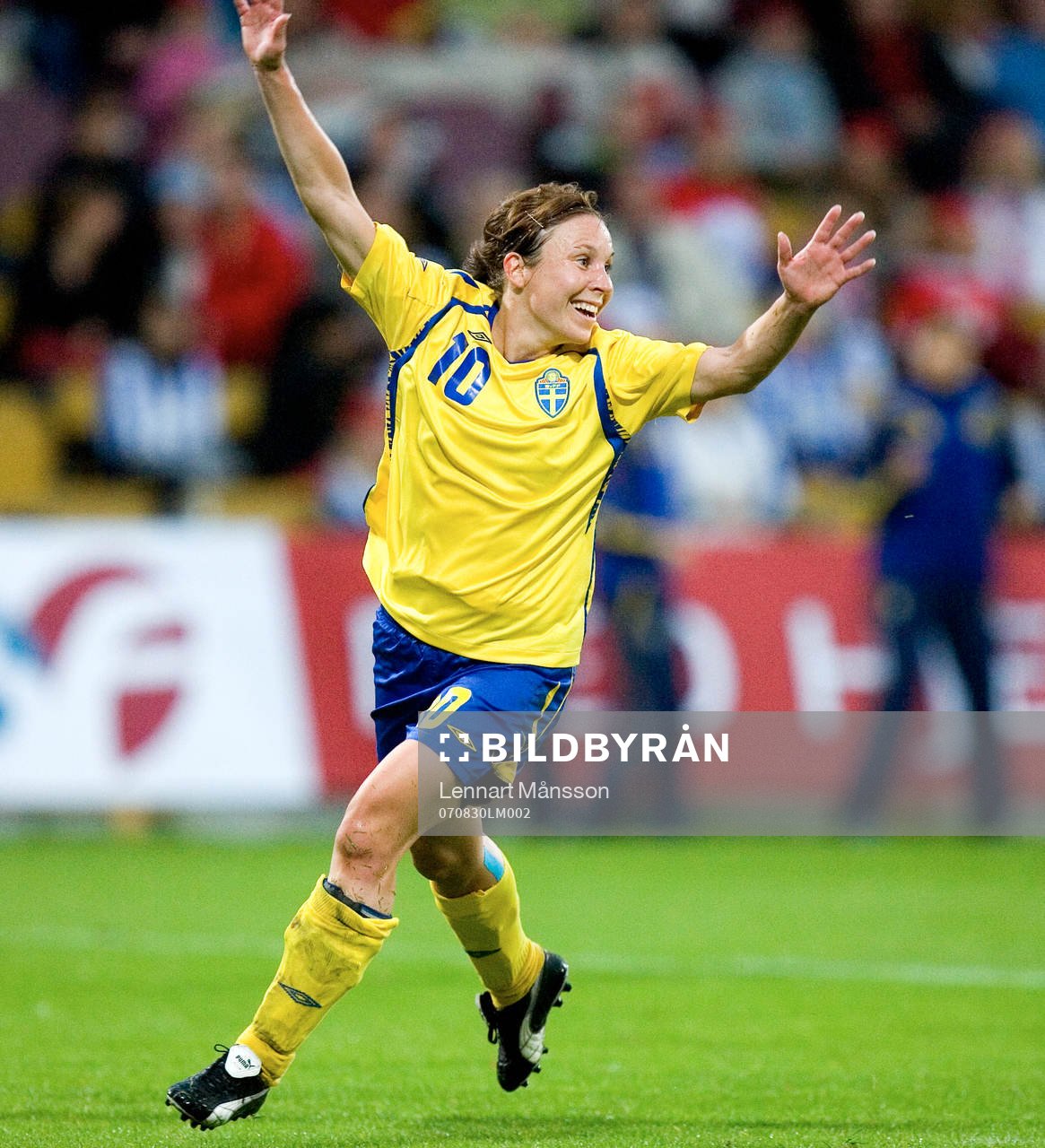 0-1, Hanna Ljungberg, mål direkt