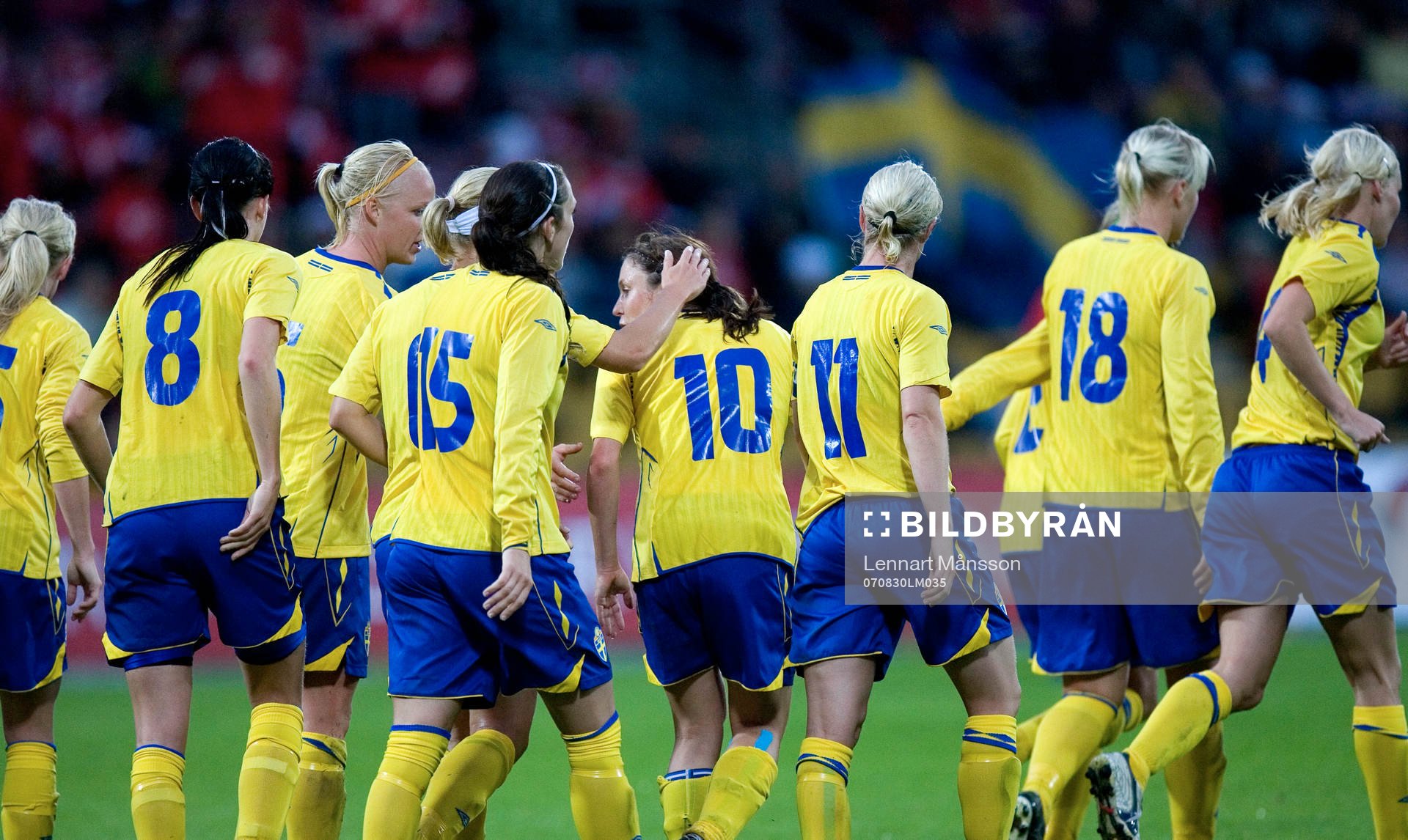 0-1, Nr. 10 Hanna Ljungberg, mål direkt