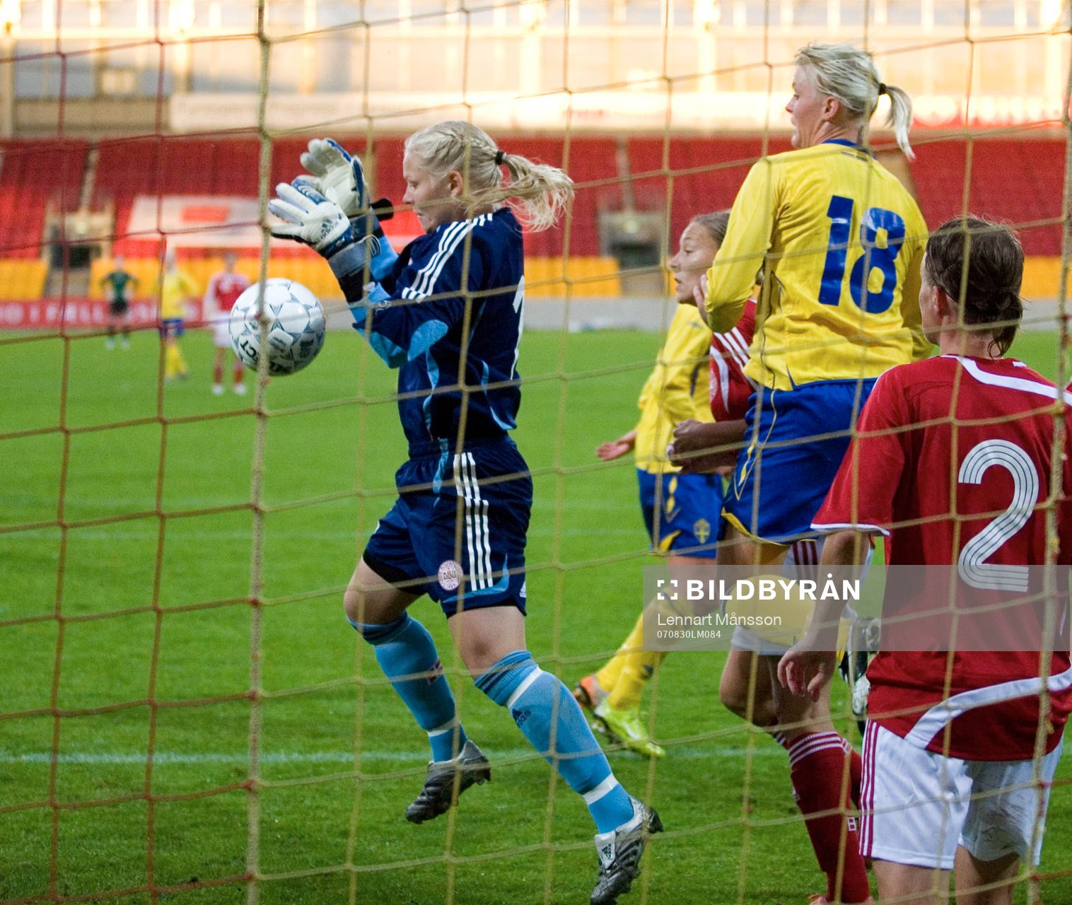 Tine Cederkvist, målvakt, Danmark