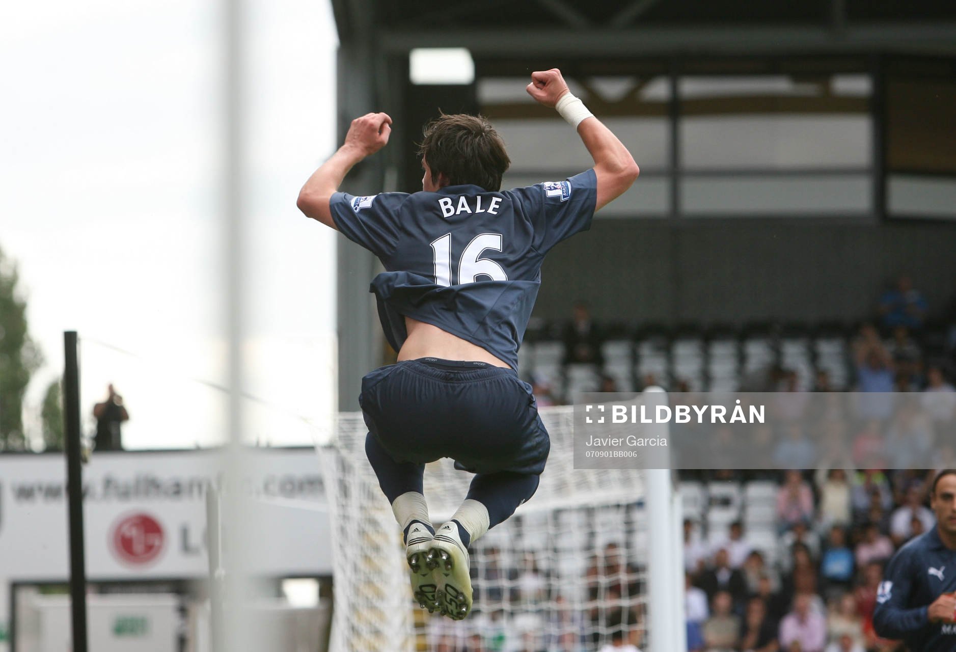 Gareth Bale, Tottenham (Jubel)