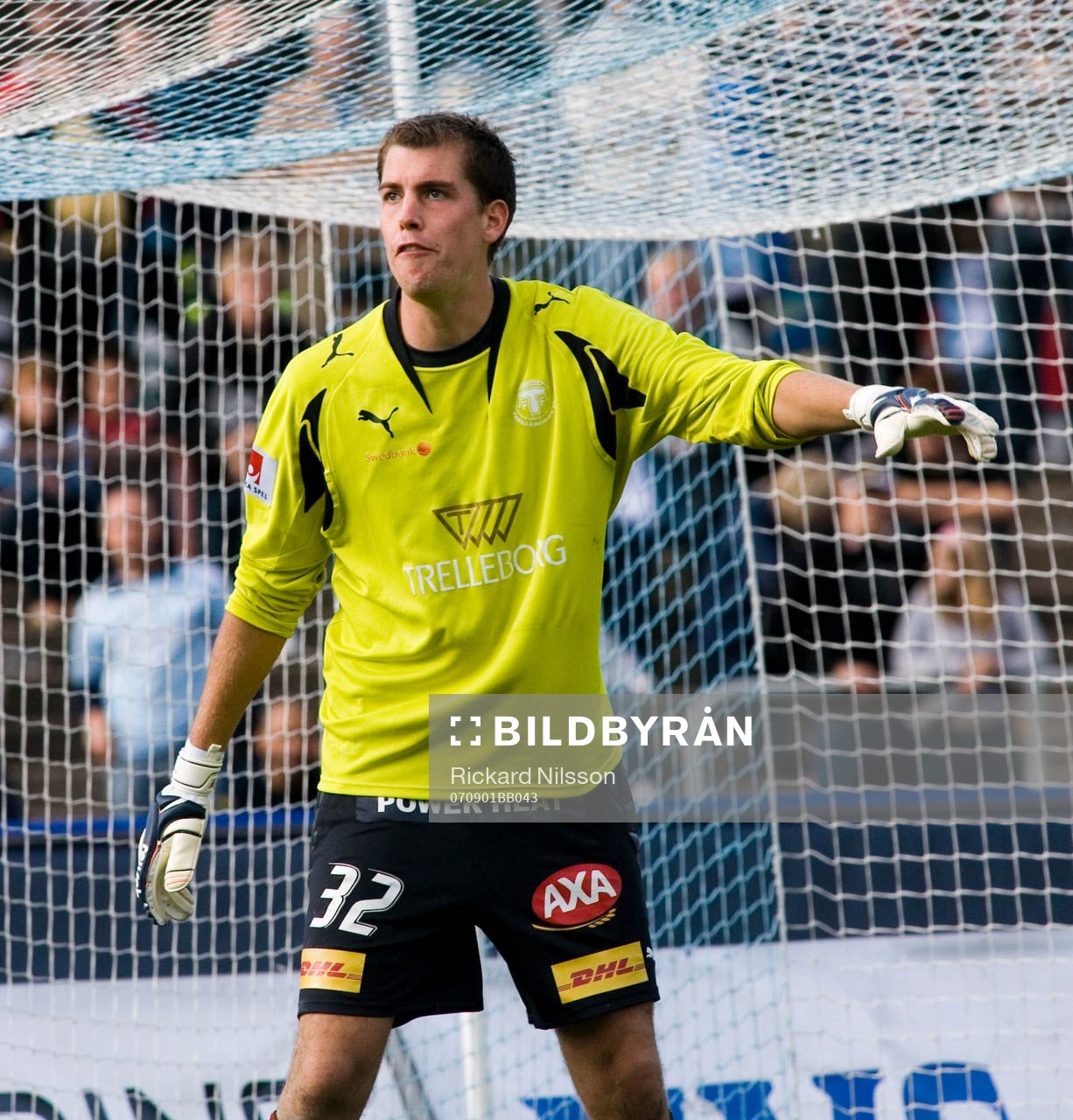  Marcus Sahlman, målvakt.