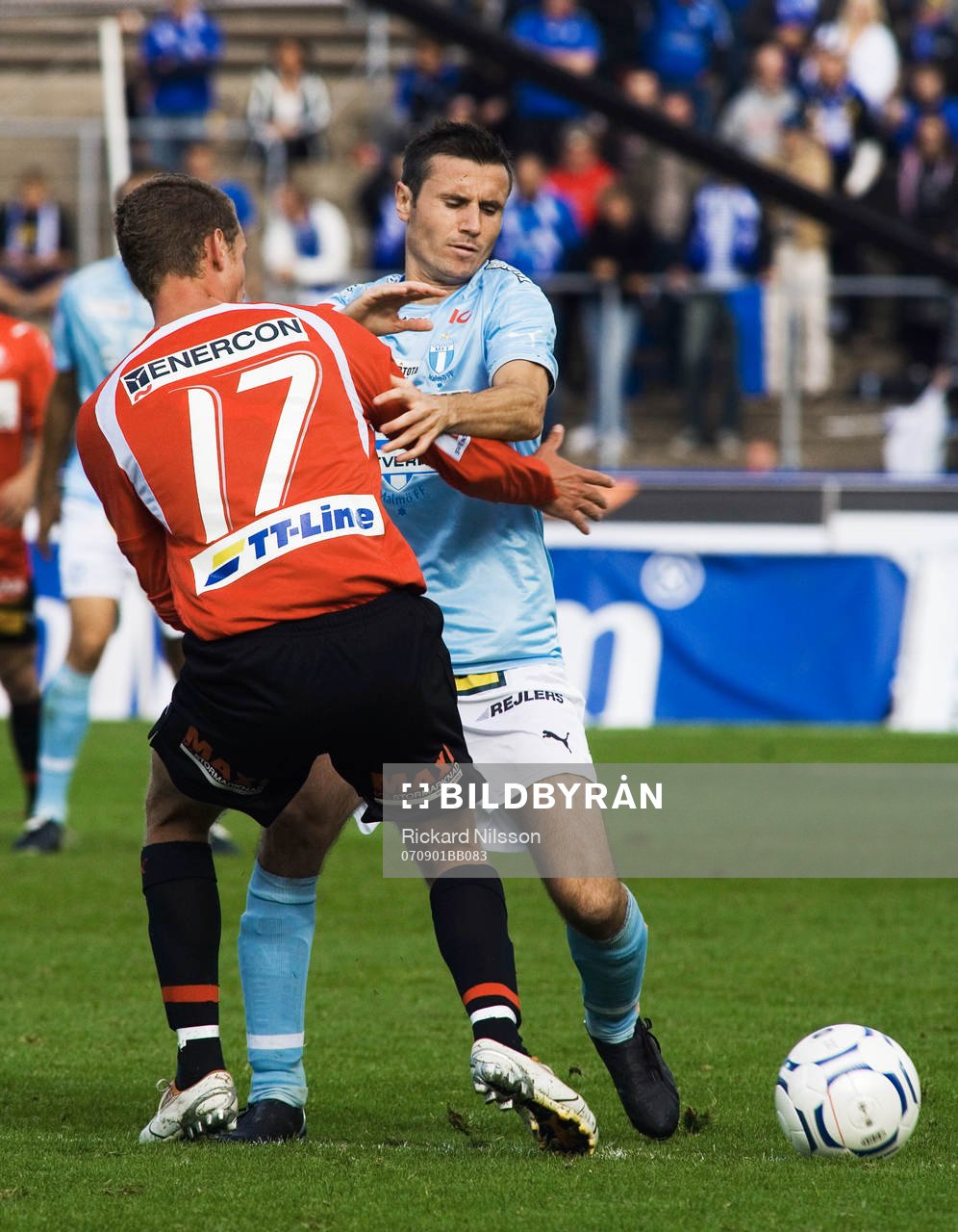 Thommie Persson och Yksel Osmanovski