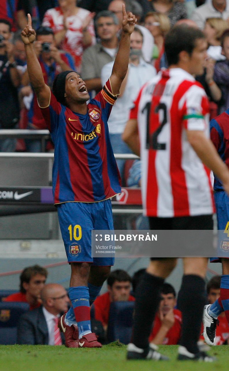 Ronaldinho, Barcelona (Jubel)