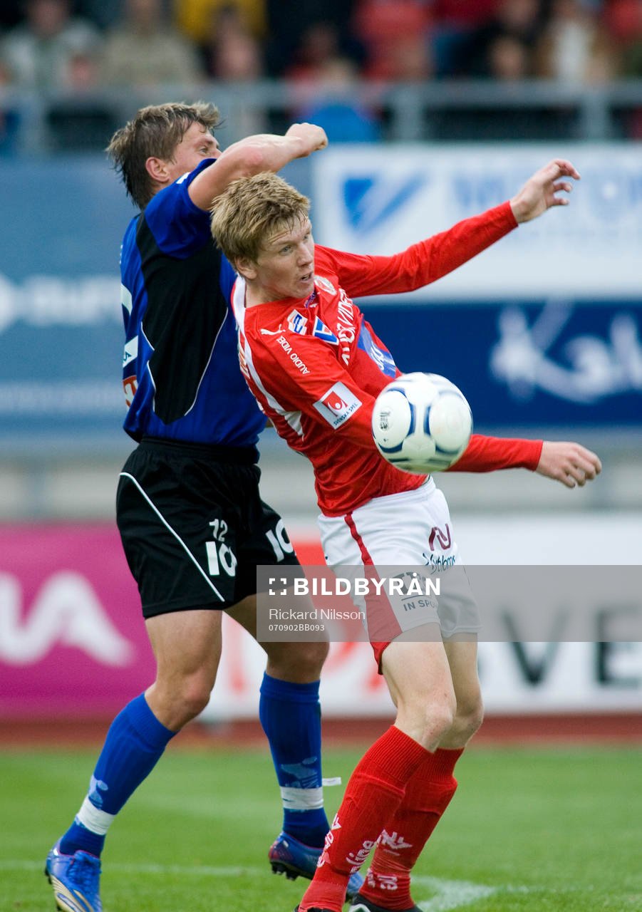  Tomaz Zvirgzdauskas och David Elm.