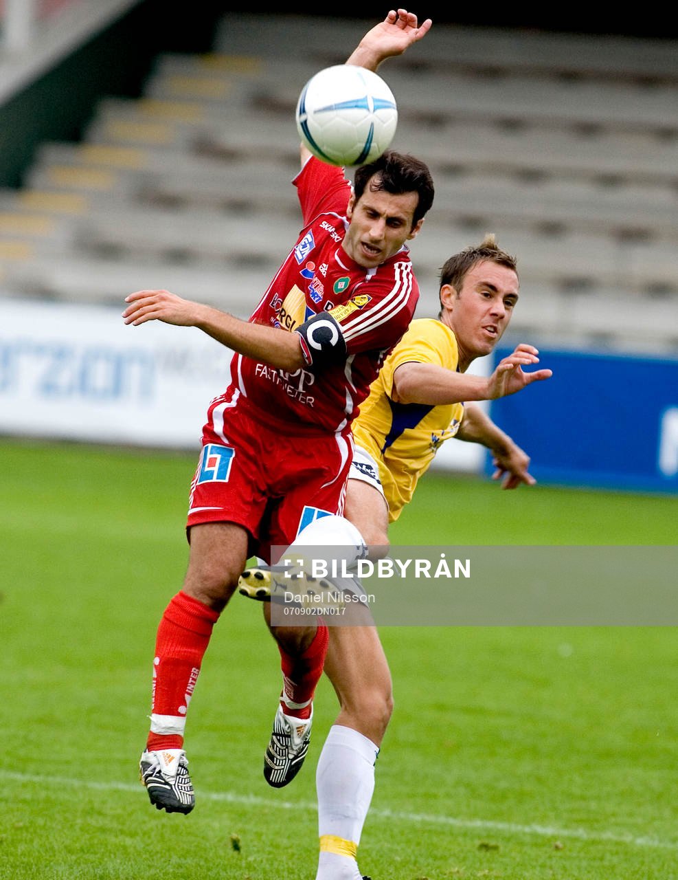 : Charbel Abraham, Skövde och Joakim Persson, IFK Malmö