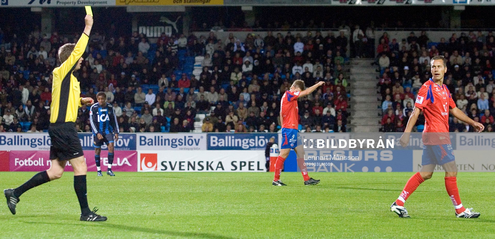 Marcus Lantz, Helsingborg, Markus Strömbergsson, domare.