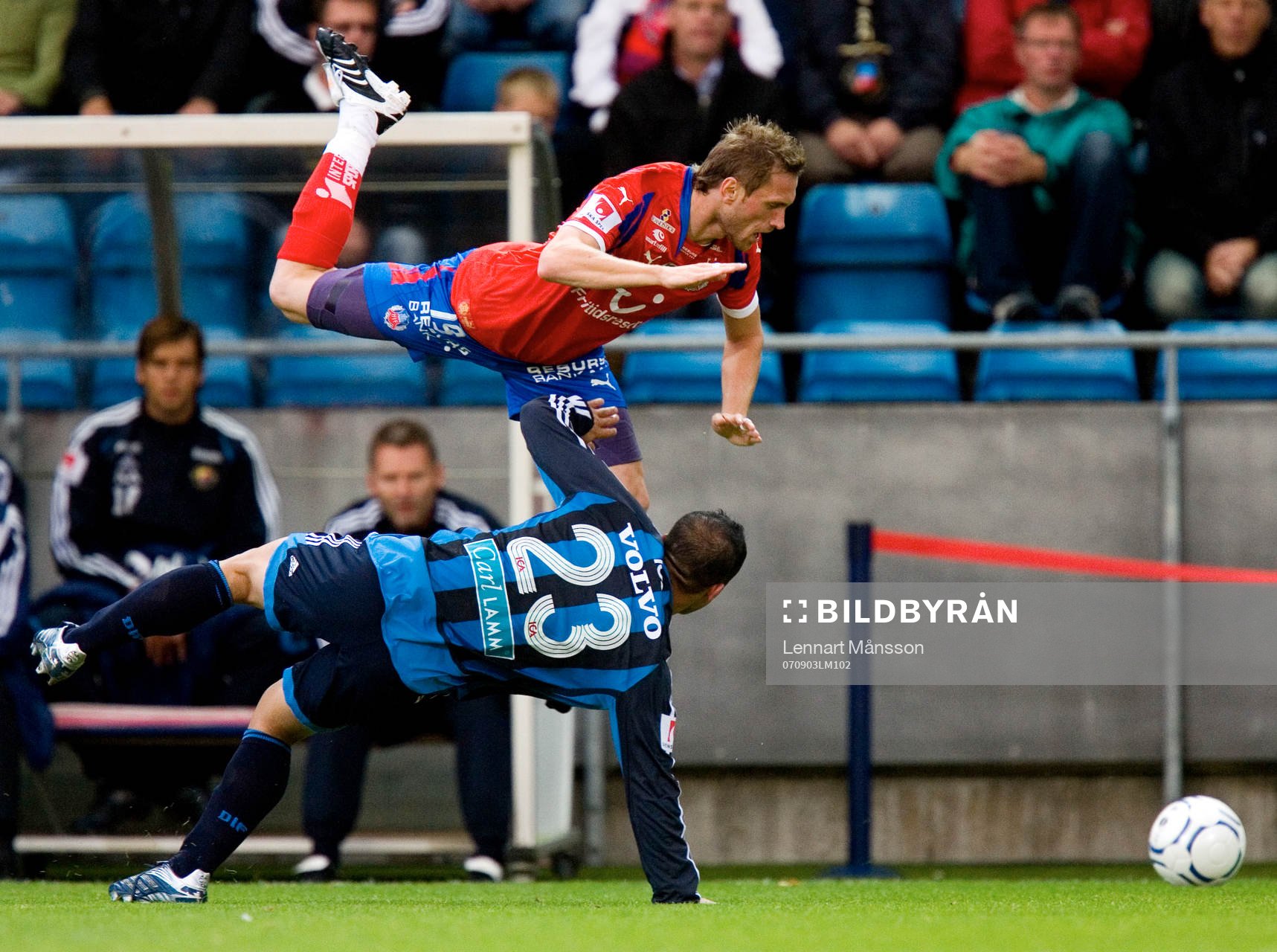 Martin Kolár, Helsingborg flyger över Lance Davids
