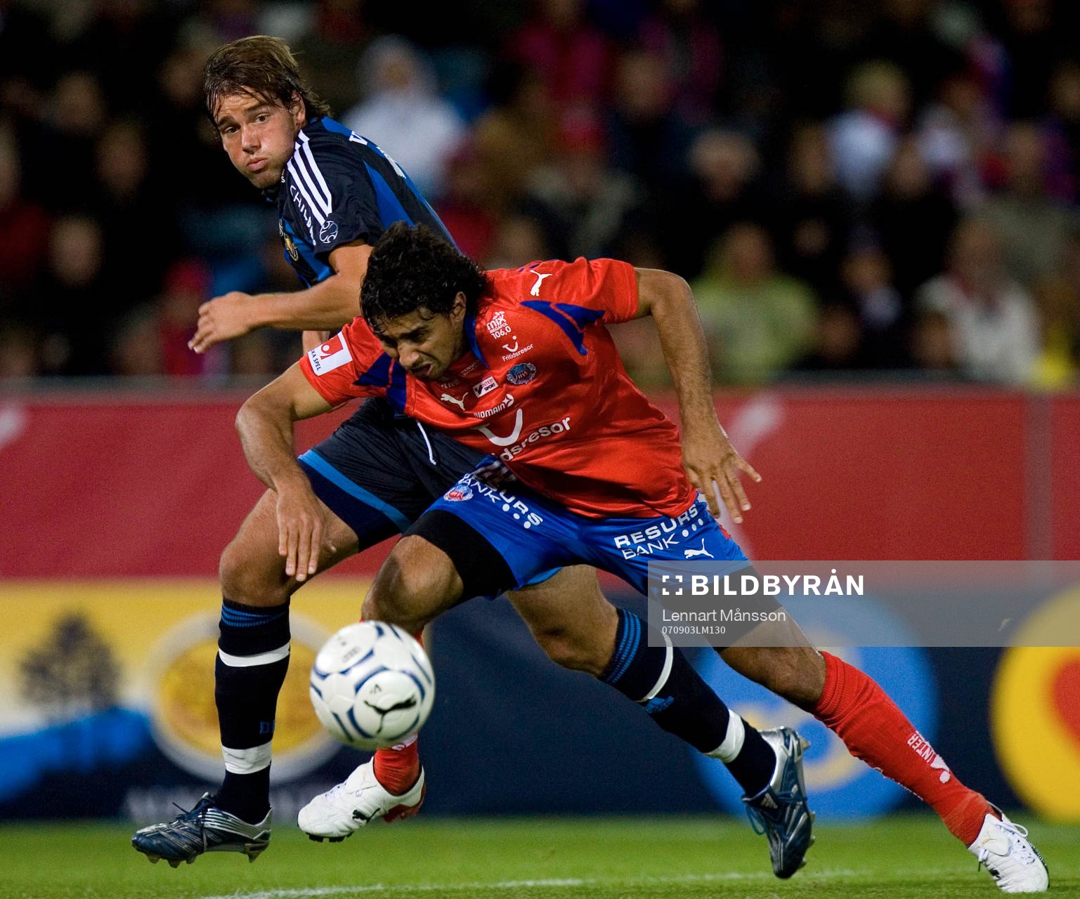 Mikael Dahlberg och Samir Beloufa