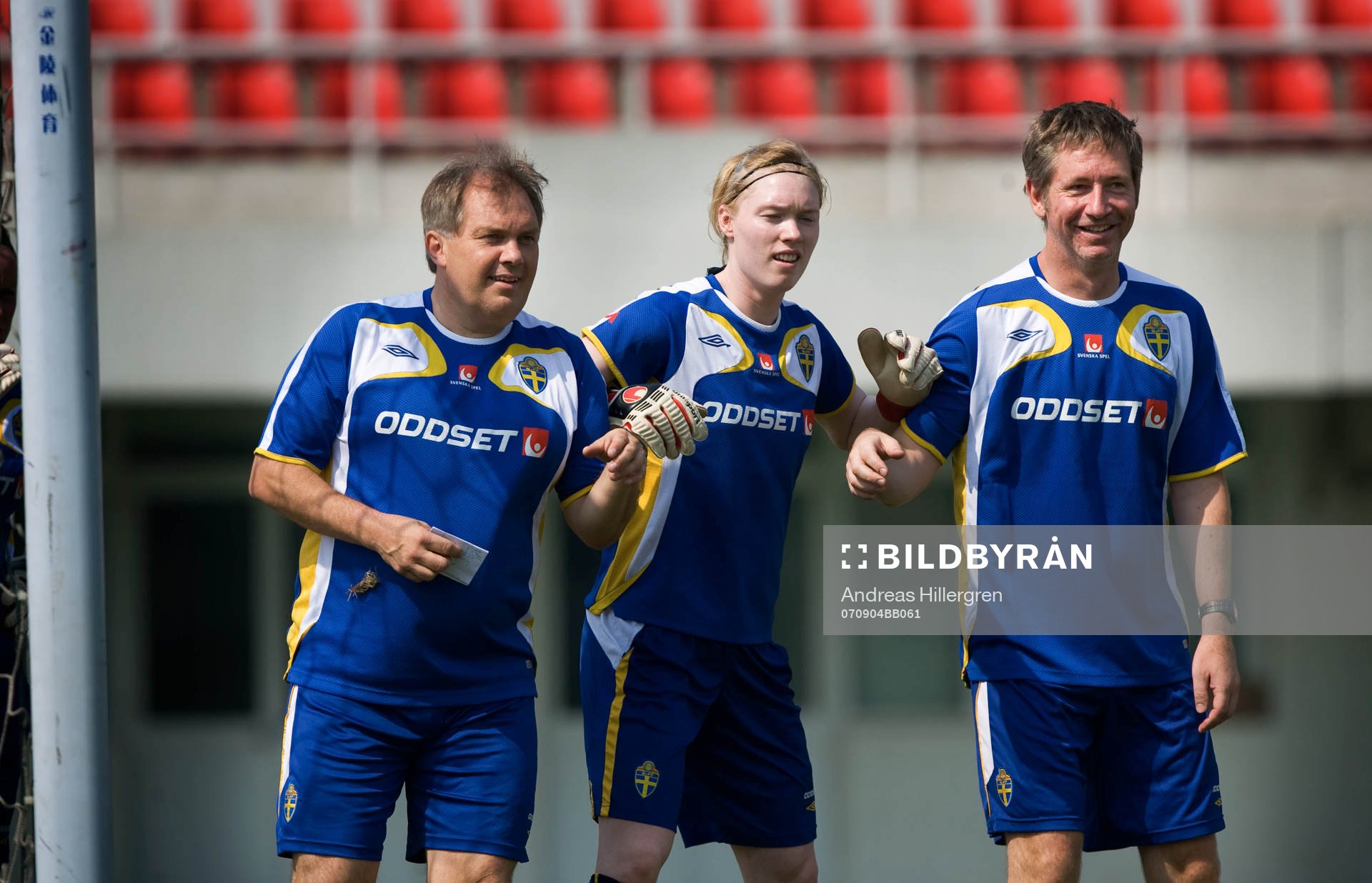 Lars Pihl, videoanalytiker, Hedvig Lindahl, målvakt och