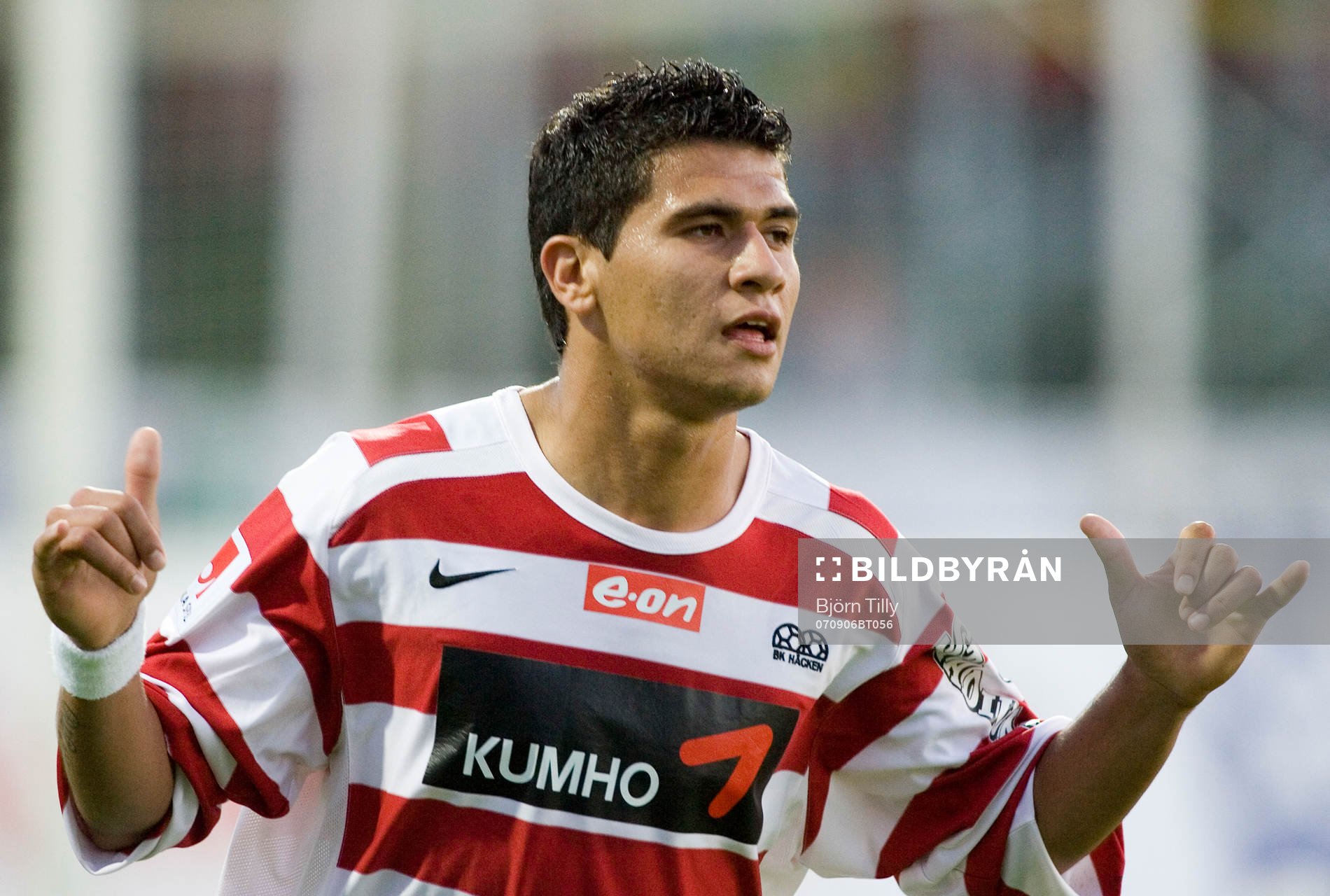 José de Oliveira, Häcken gav Häcken ledningen med 0-1