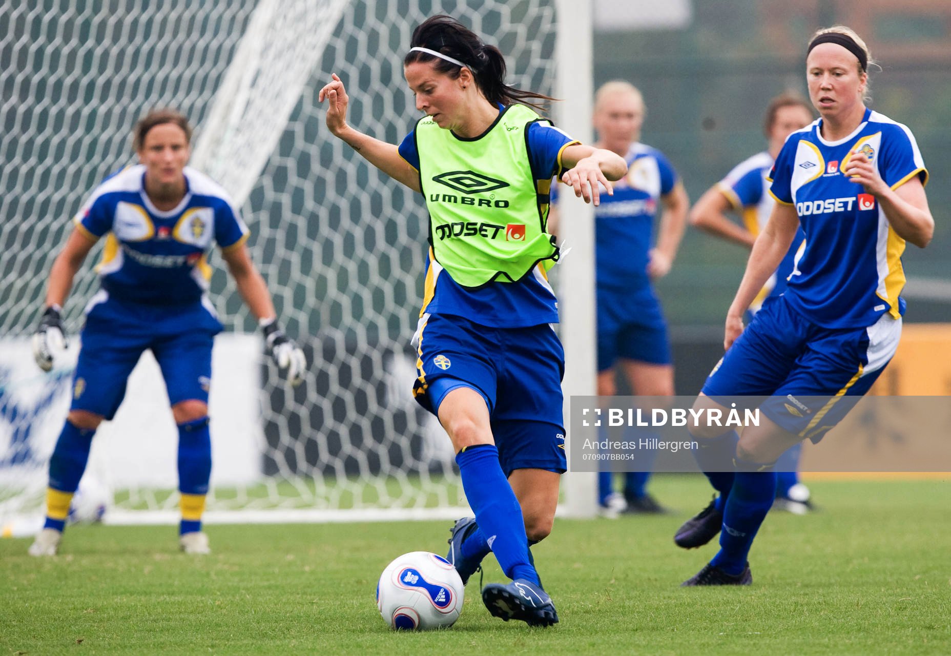 Lotta Schelin och Sara Larsson