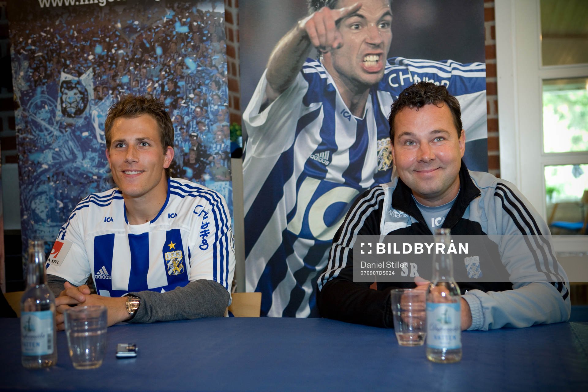 Tobias Hysén och Stefan Rehn, tränare
