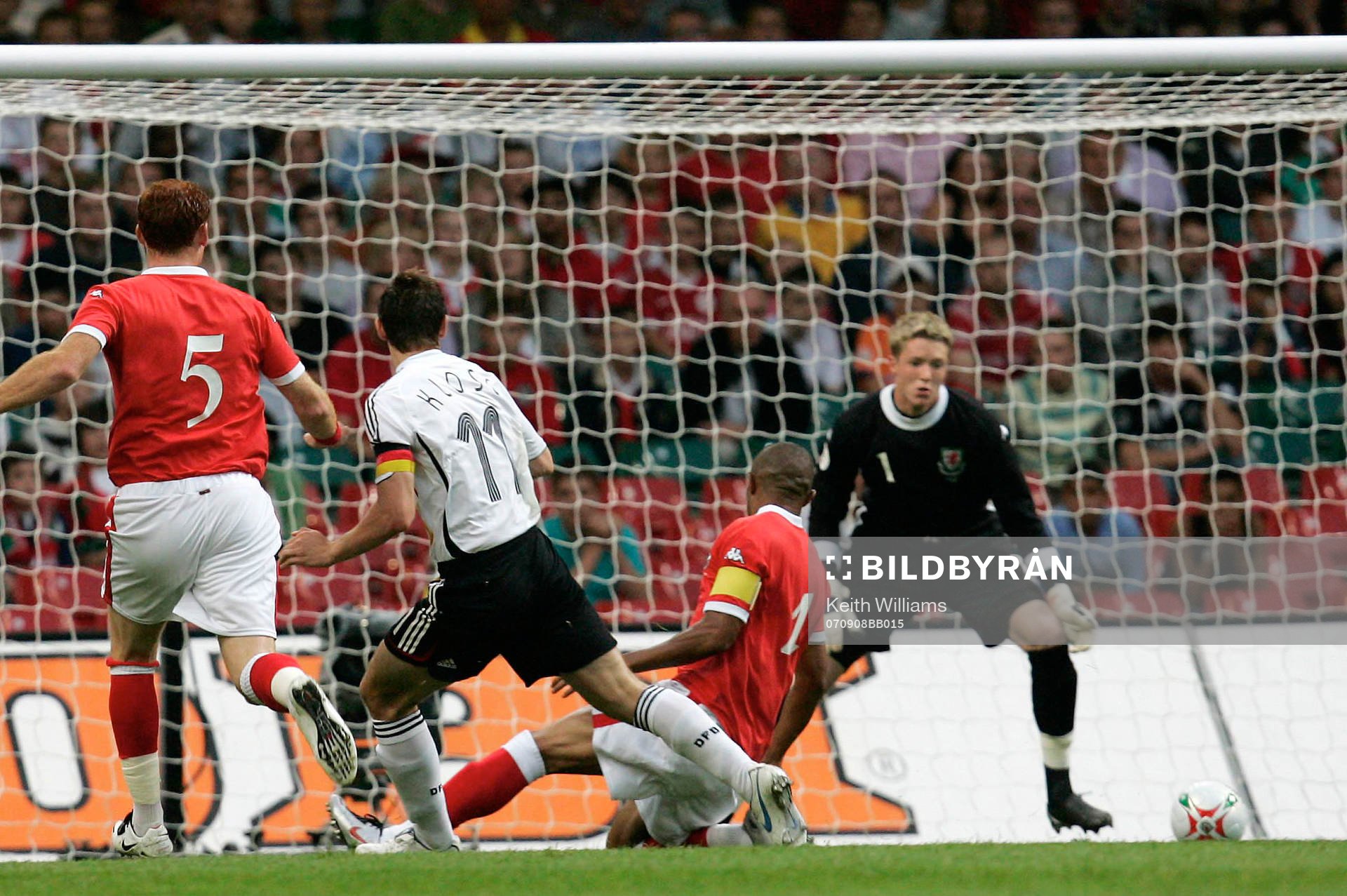 Miroslav Klose, Tyskland, gör mål