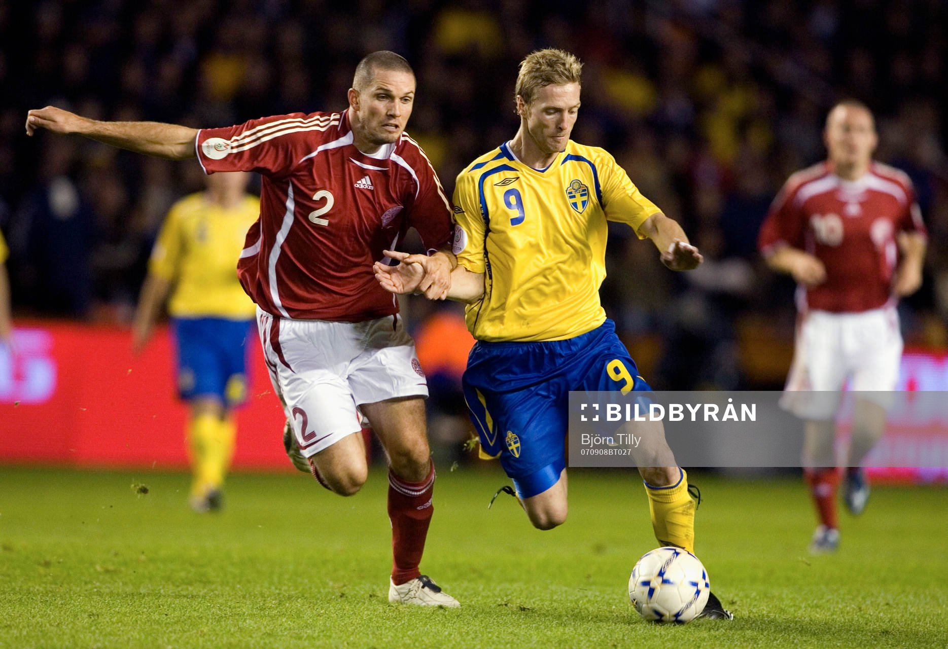  Leon Andreasen, Danmark och Christian Wilhelmsson, Sverige.     