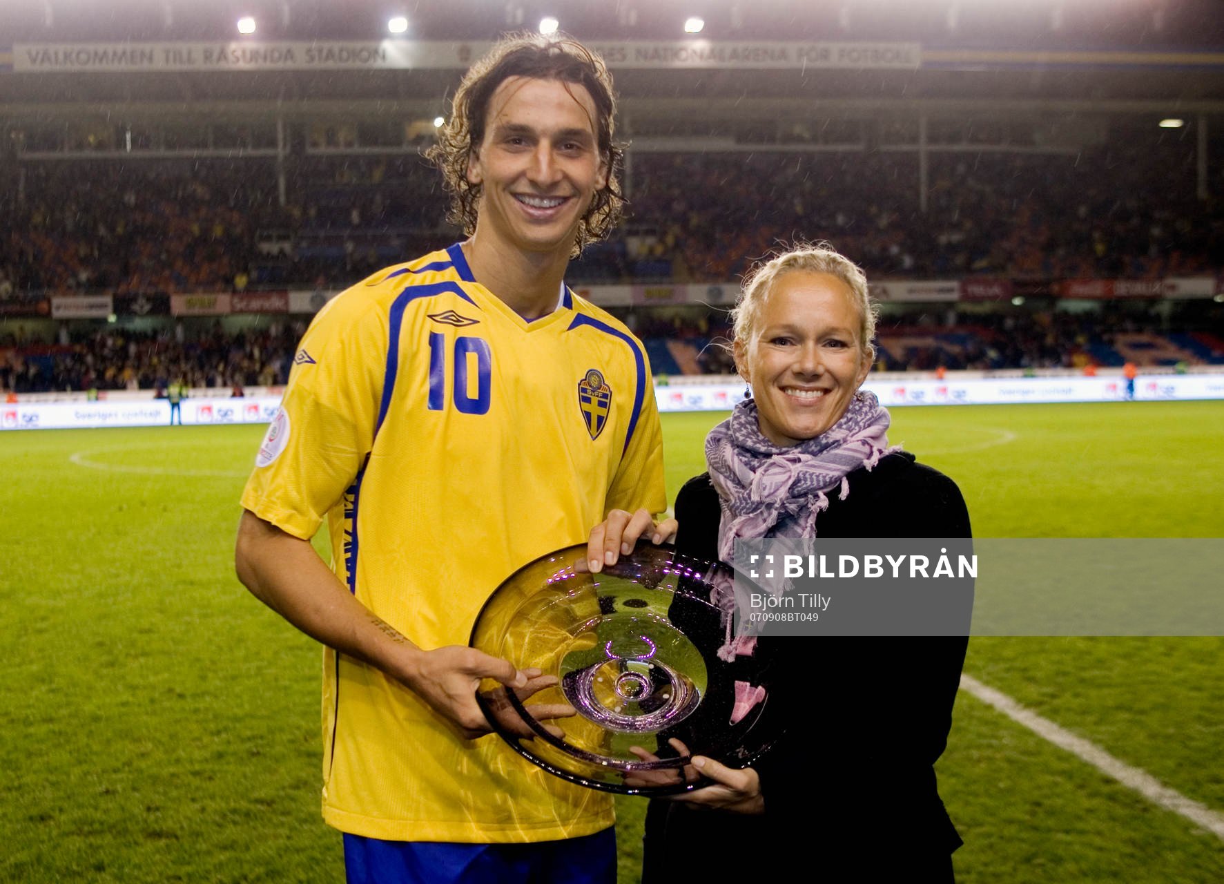  Matchens lirare, Zlatan Ibrahimovic, Sverige.     