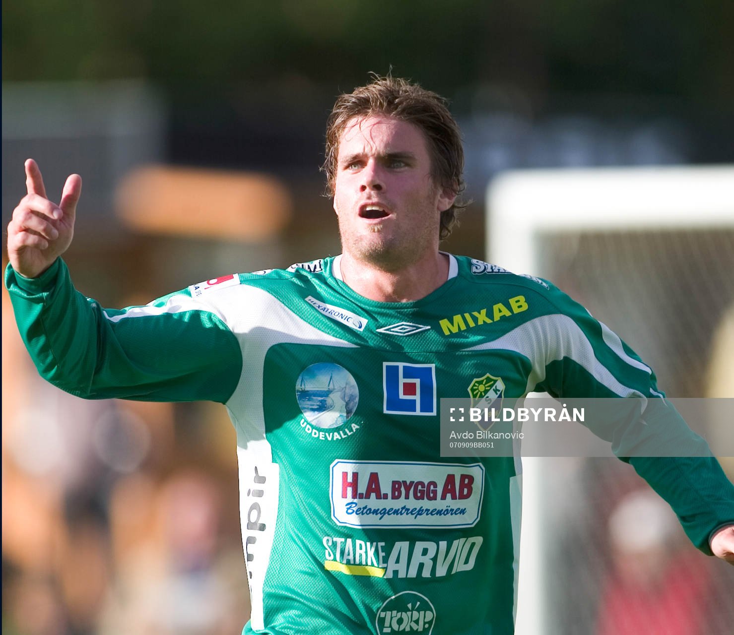 David Leinar, Ljungskile, jubel