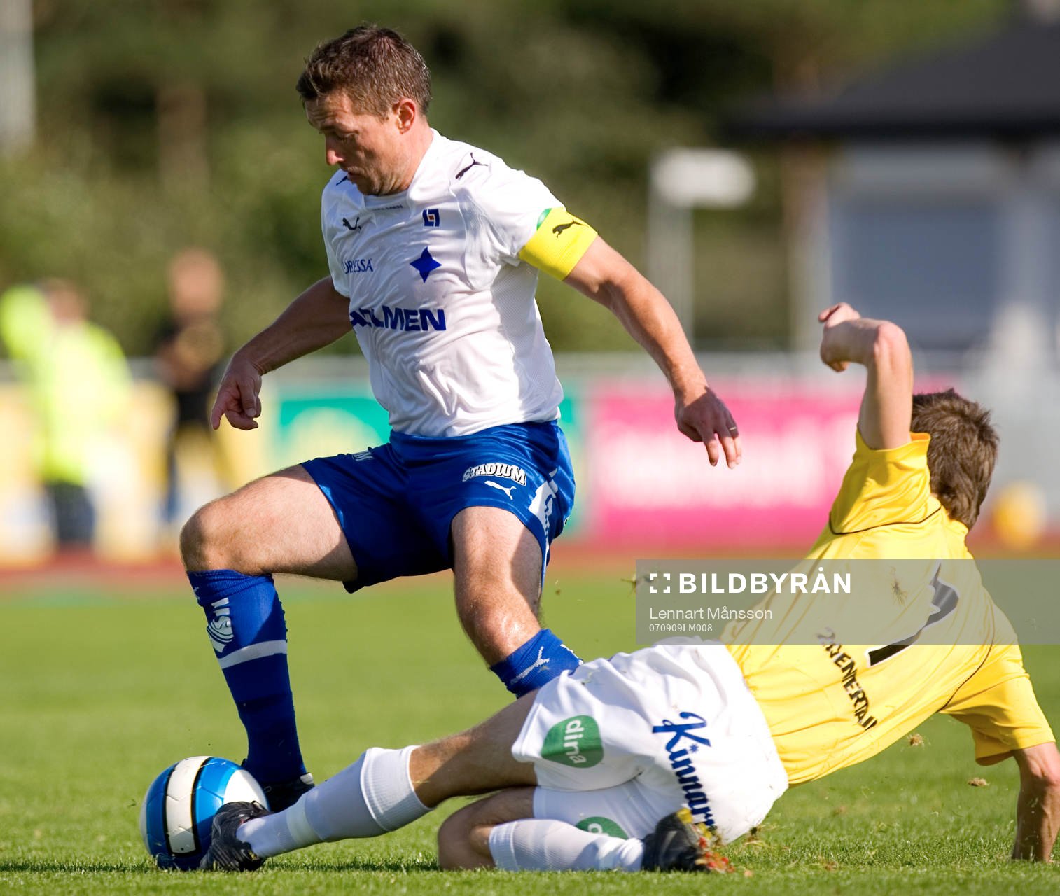 Mikael Blomberg, Norrköping. Tackling