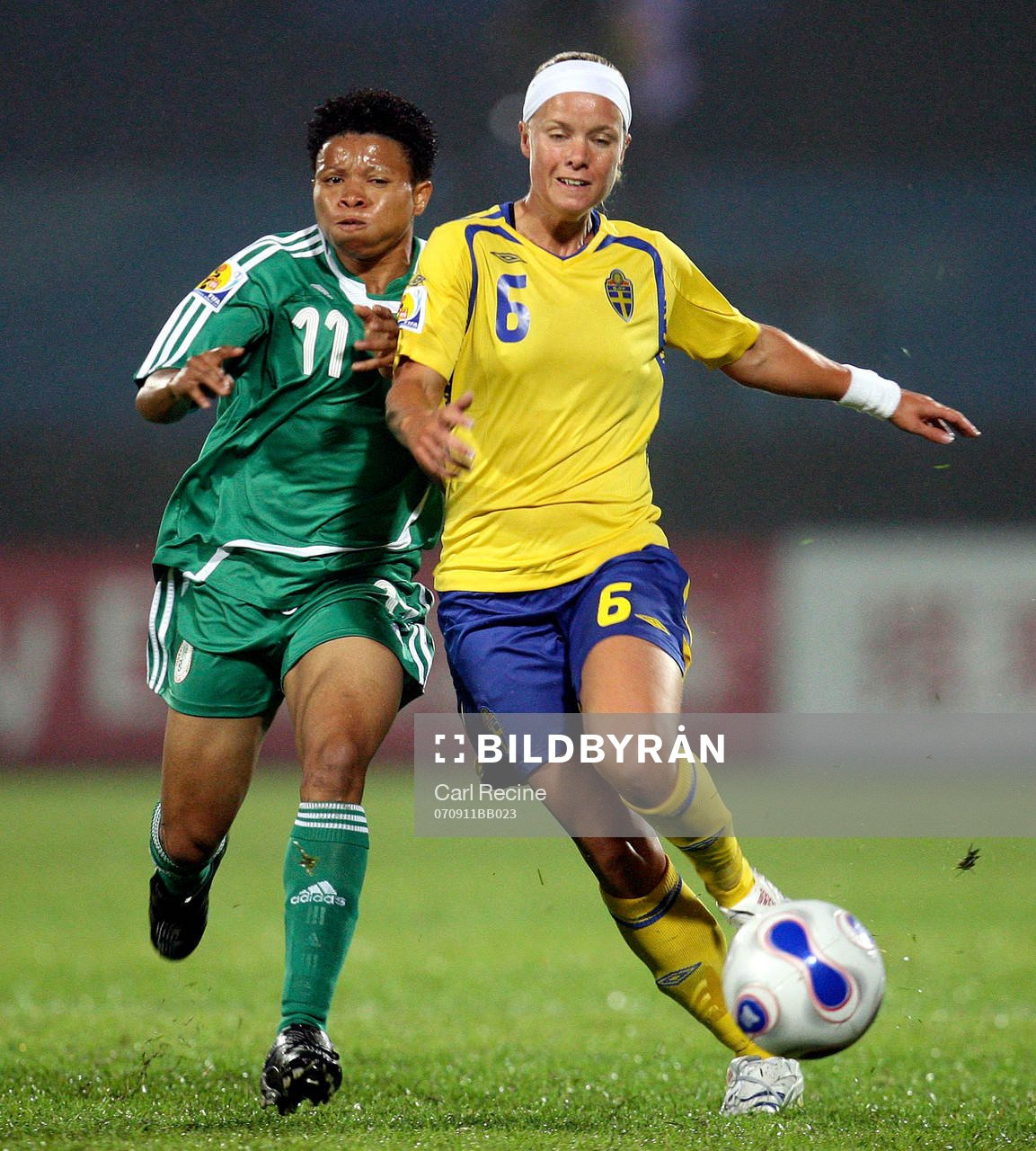 Sara Thunebro och Chi-Chi Igbo