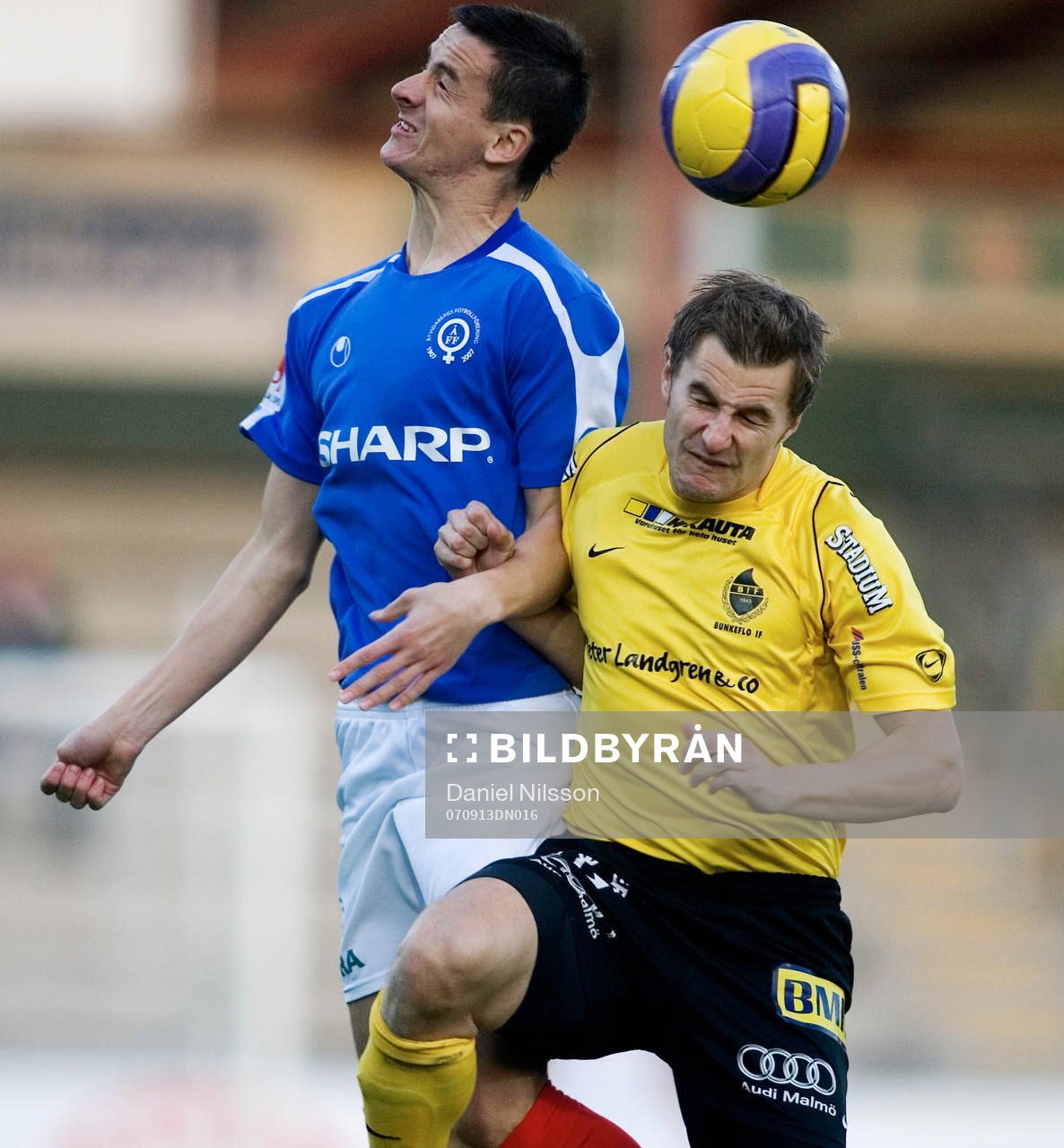 Haris Radetinac, Åtvidaberg och Andreas Stridh, Bunkeflo