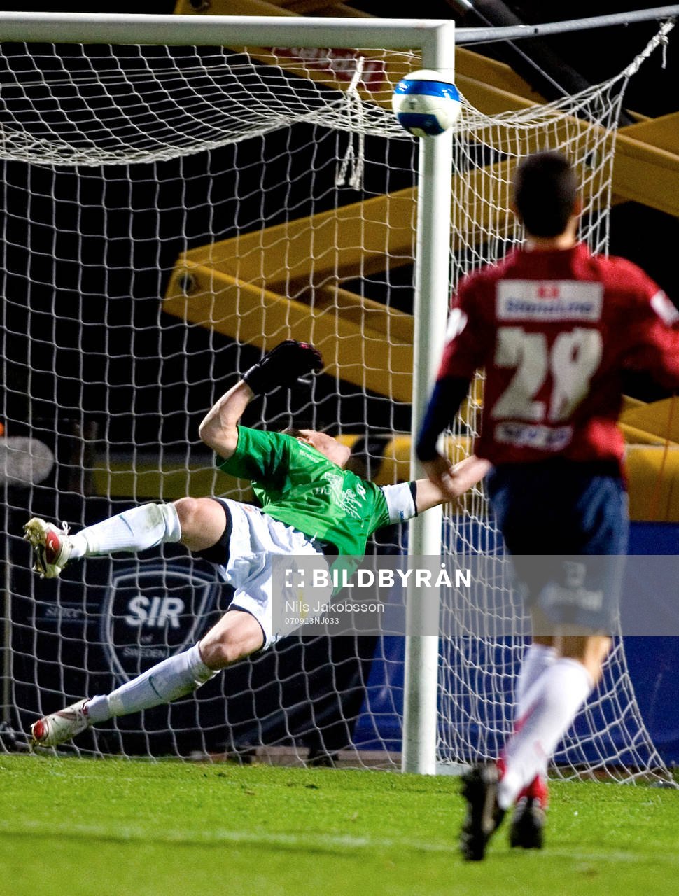 Dick Last, målvakt,  Örgryte