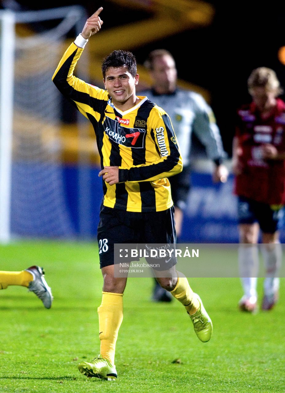  Paulo José de Oliveiera, Paulinho, Häcken, jubel