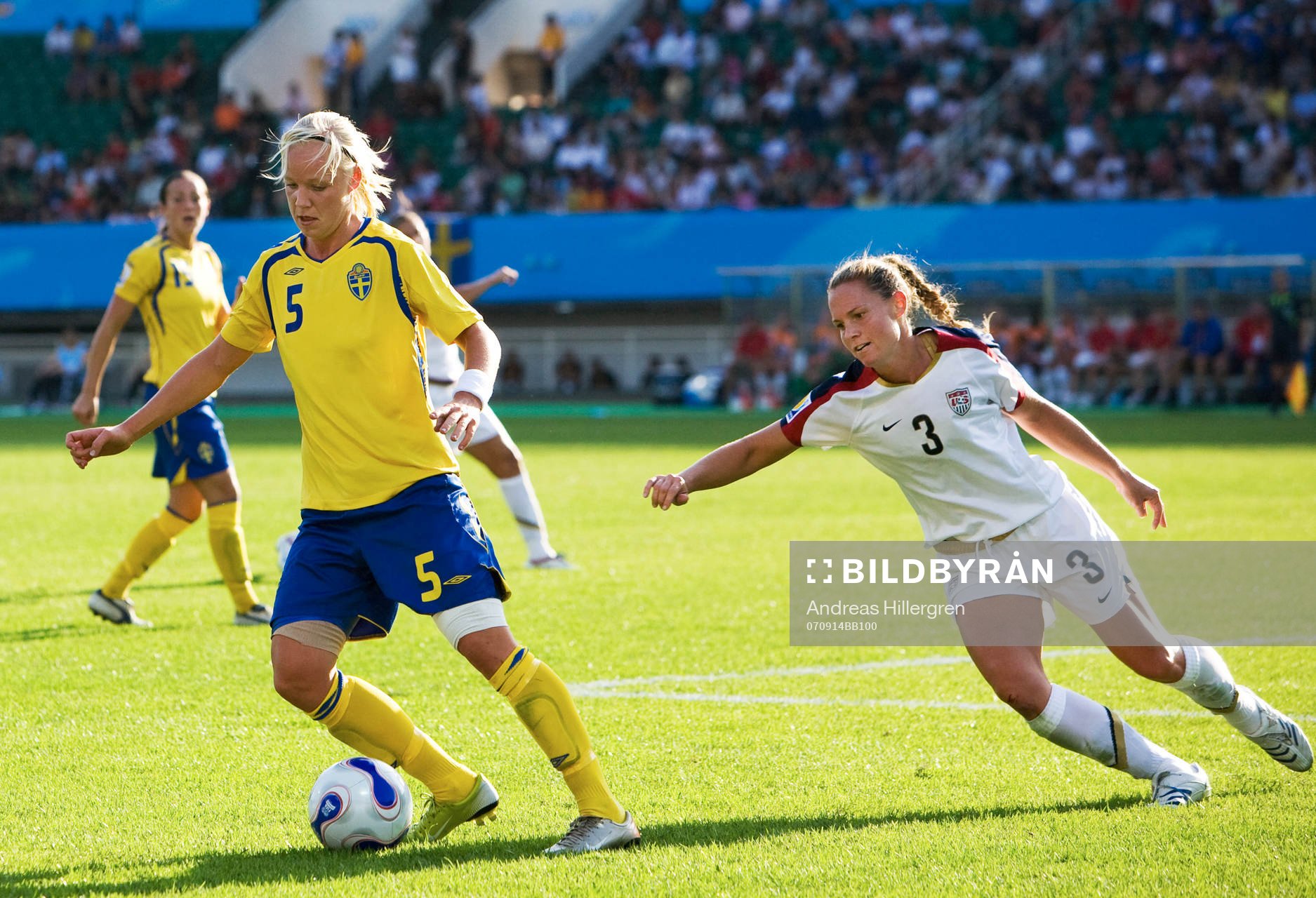 Caroline Seger och Christie RAMPONE
