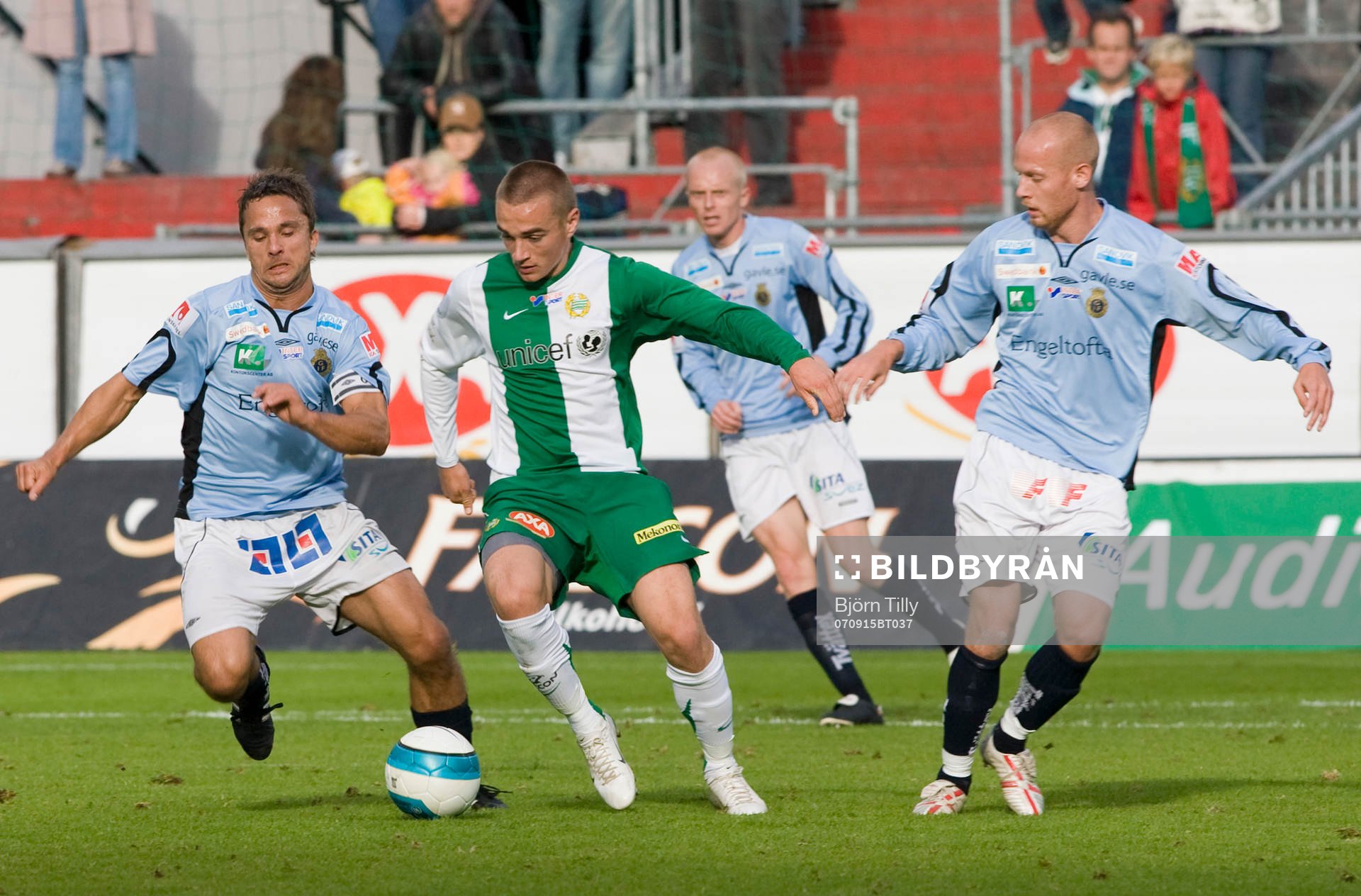 Mathias Woxlin, Gefle, Petter Andersson, Hammarby, och