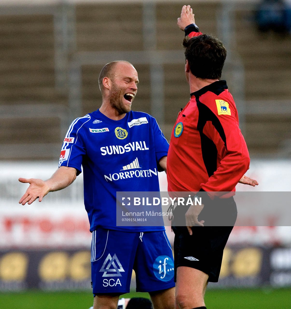Joel Cedergren och Antti Kanerva, domare