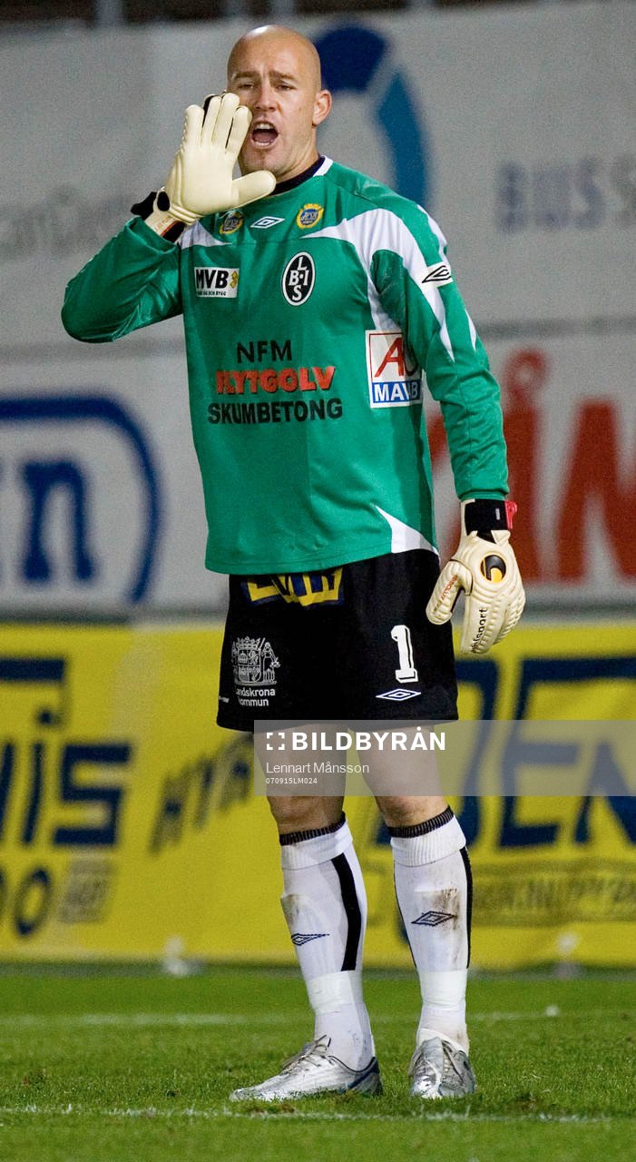 Lee Baxter, målvakt