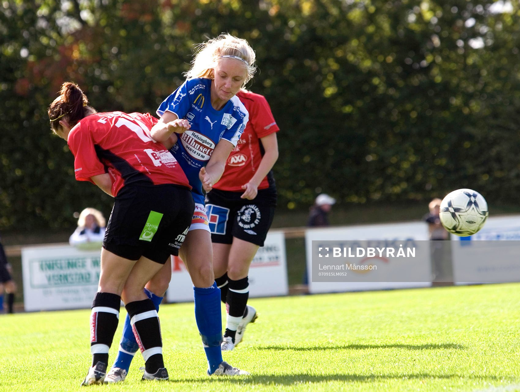 Fotboll, dam, Kristianstad - Stattena