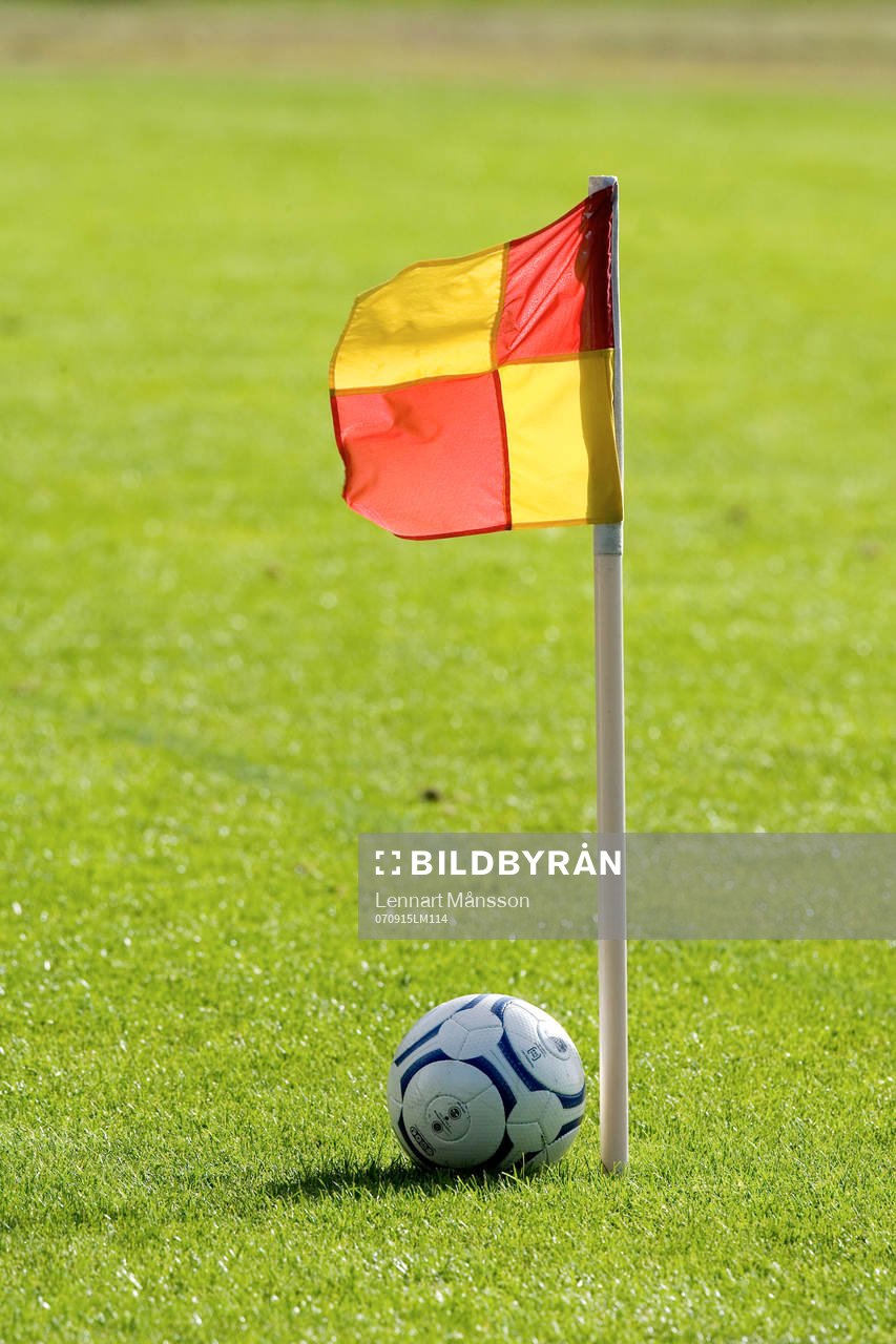 Hörnflagga, flagga, boll, linjeflagga