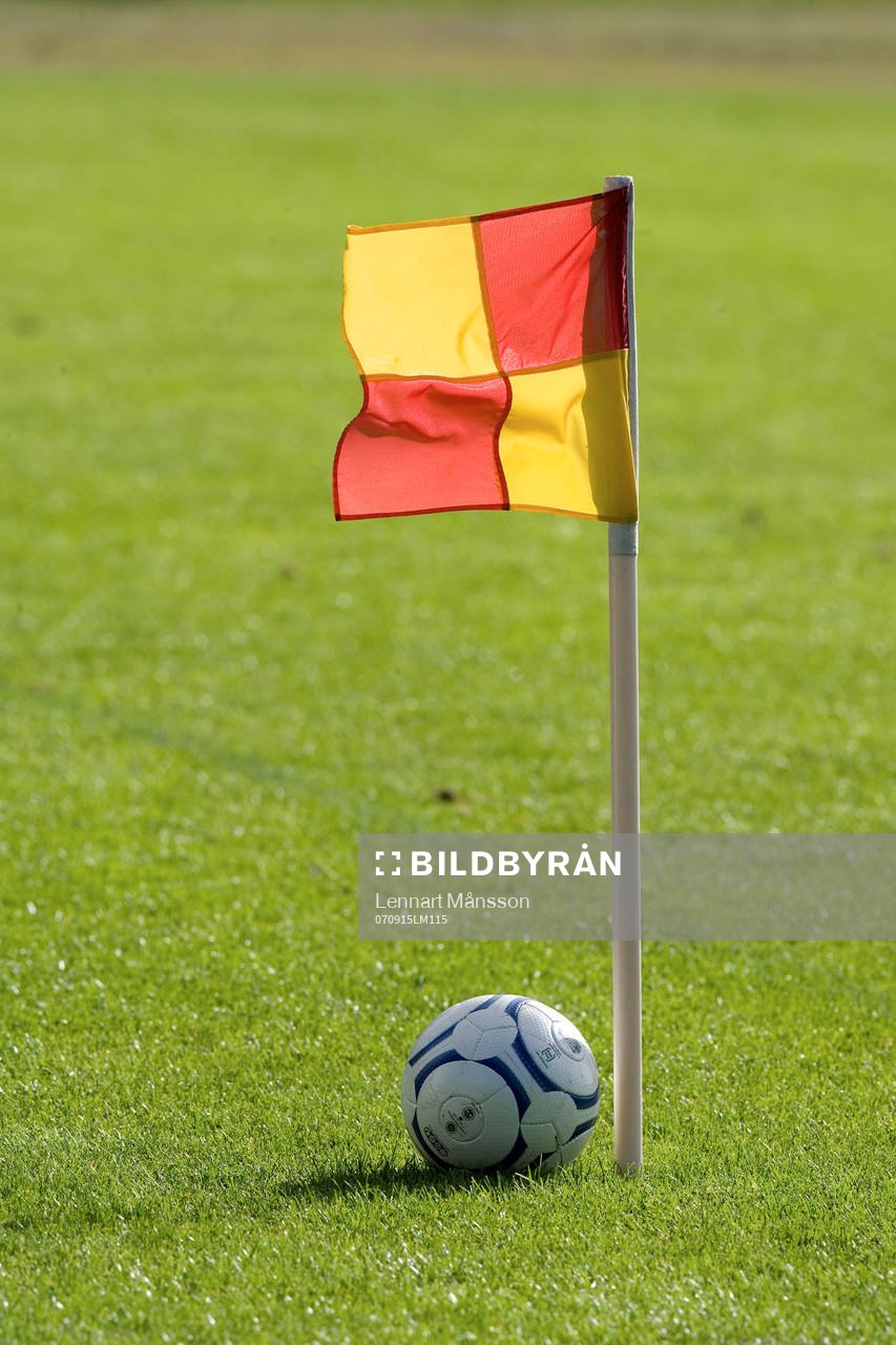 Hörnflagga, flagga, boll, linjeflagga