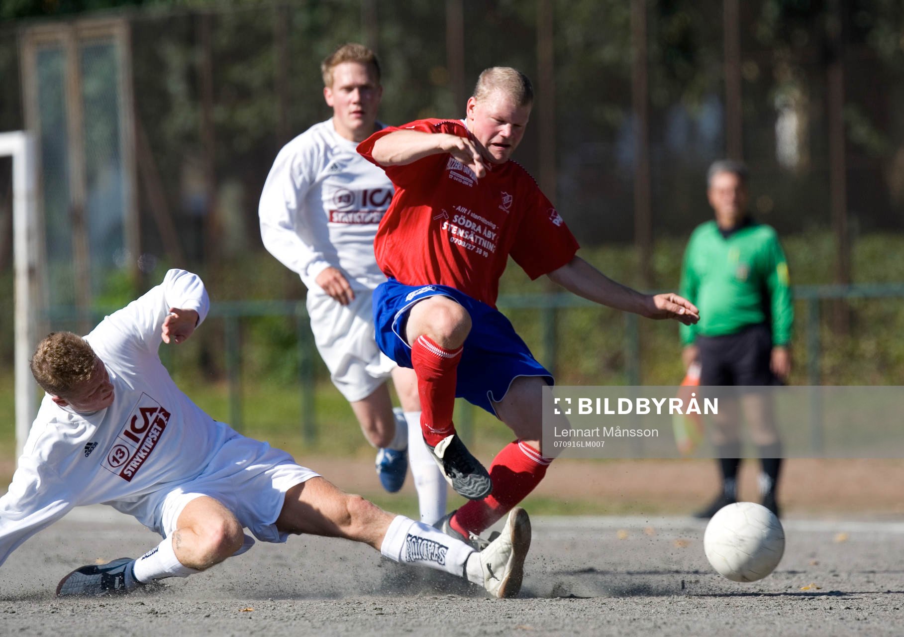 Genre. Grus. Grusplan. Tackling. Glidtackling