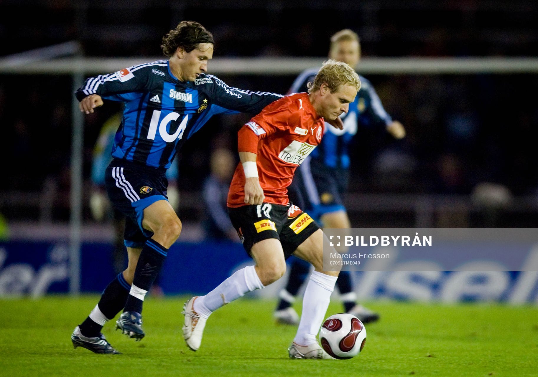 Andrej Komac, Djurgården och Erik Sundin, Trelleborg