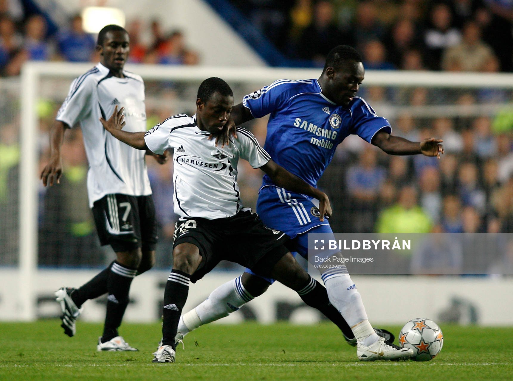 Michael Essien, Chelsea och Abdou Razack Traore, Rosenborg