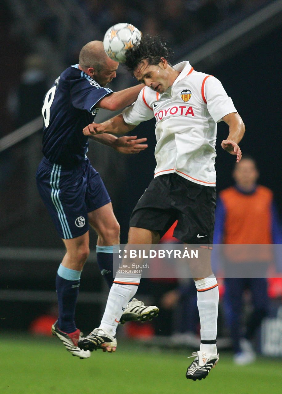  Fernando Morientes, Valencia och Fabian Ernst, Schalke