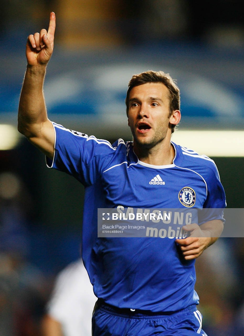 Andriy Shevchenko, Chelsea (Jubel)