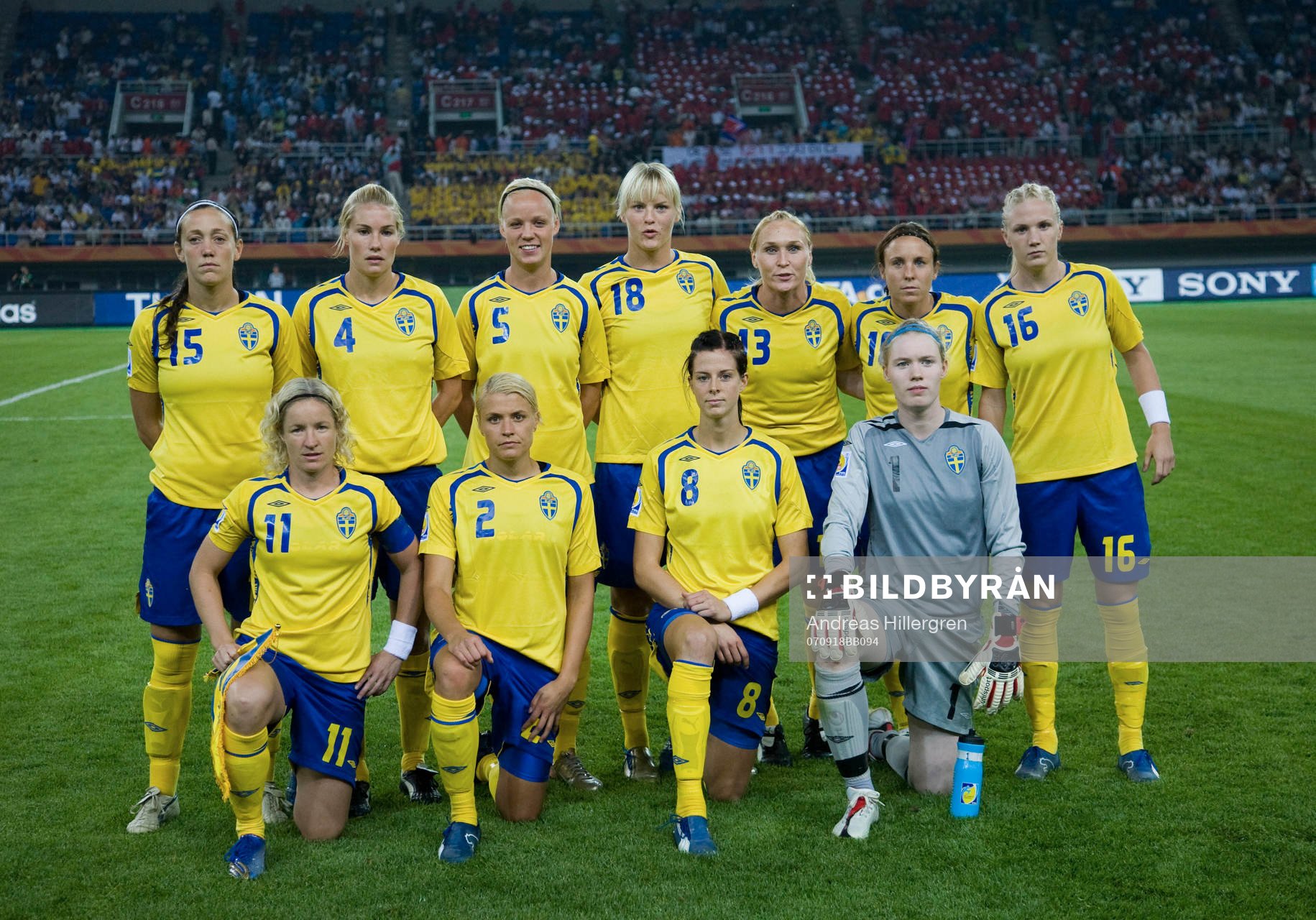 Hedvig Lindahl, Målvakt, Karolina Westberg, Hanna