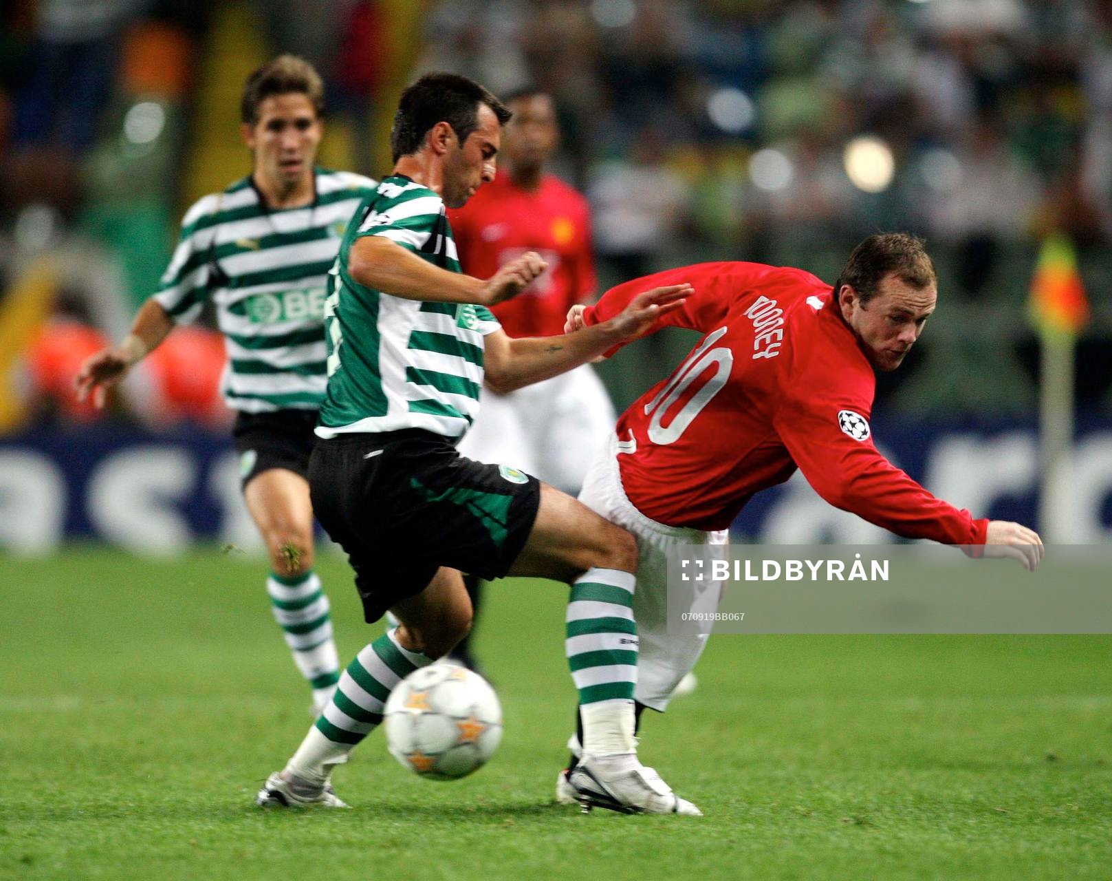  Antonio Tonel och Wayne Rooney 