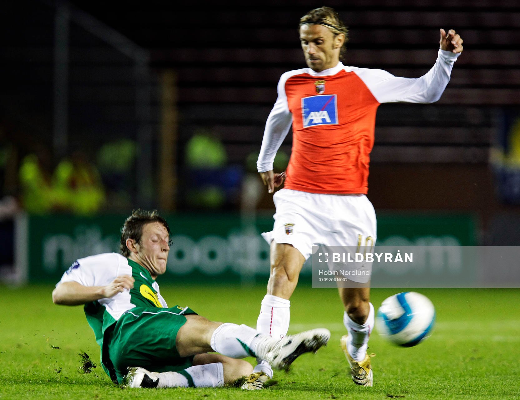   Haris Laitinen, Hammarby och Joáo Pinto, Braga