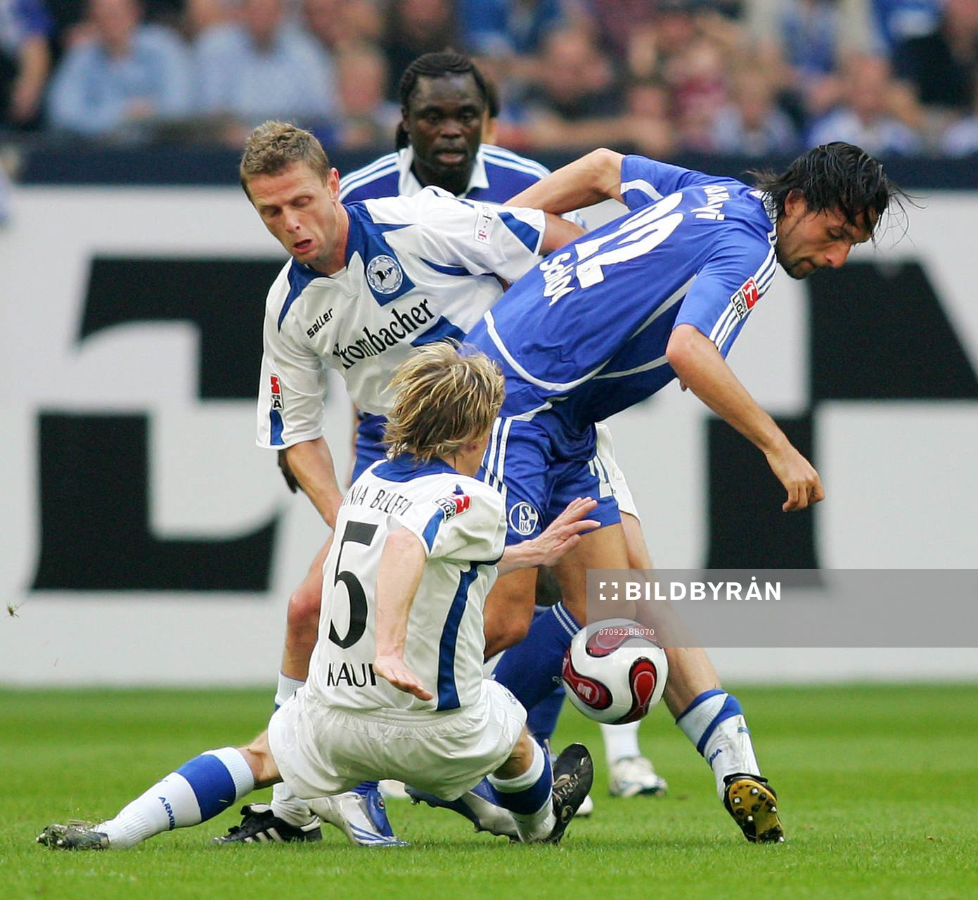  Radim Kucera, Ruediger Kauf och Kevin Kuranyi