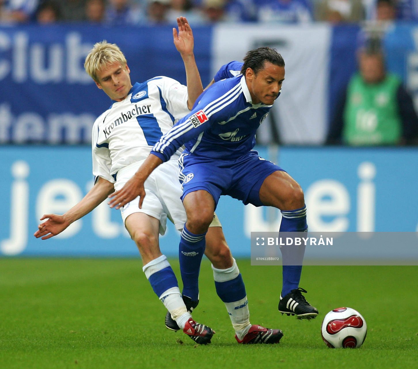Tobias Rau och Jermaine Jones