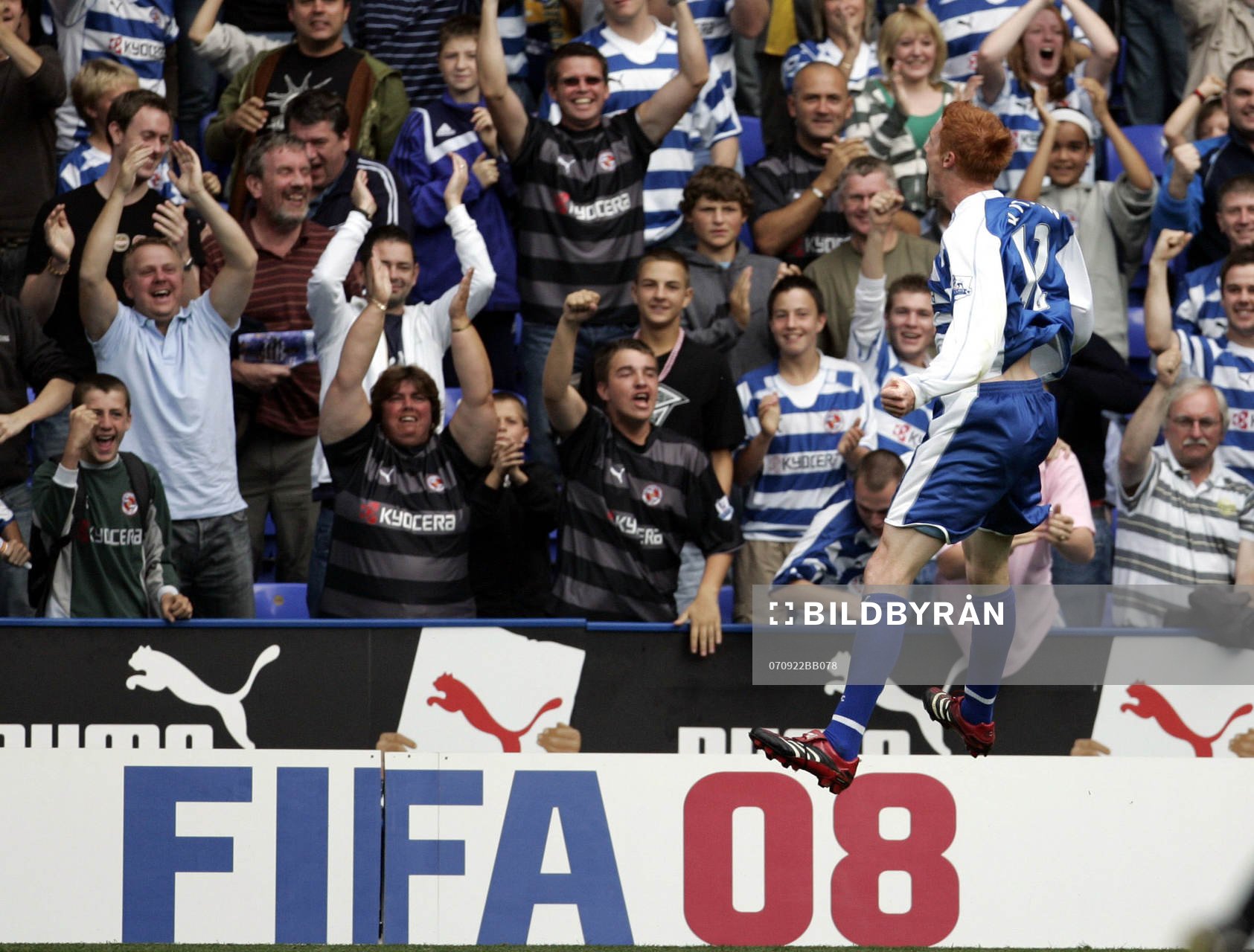 Dave Kitson, jubel